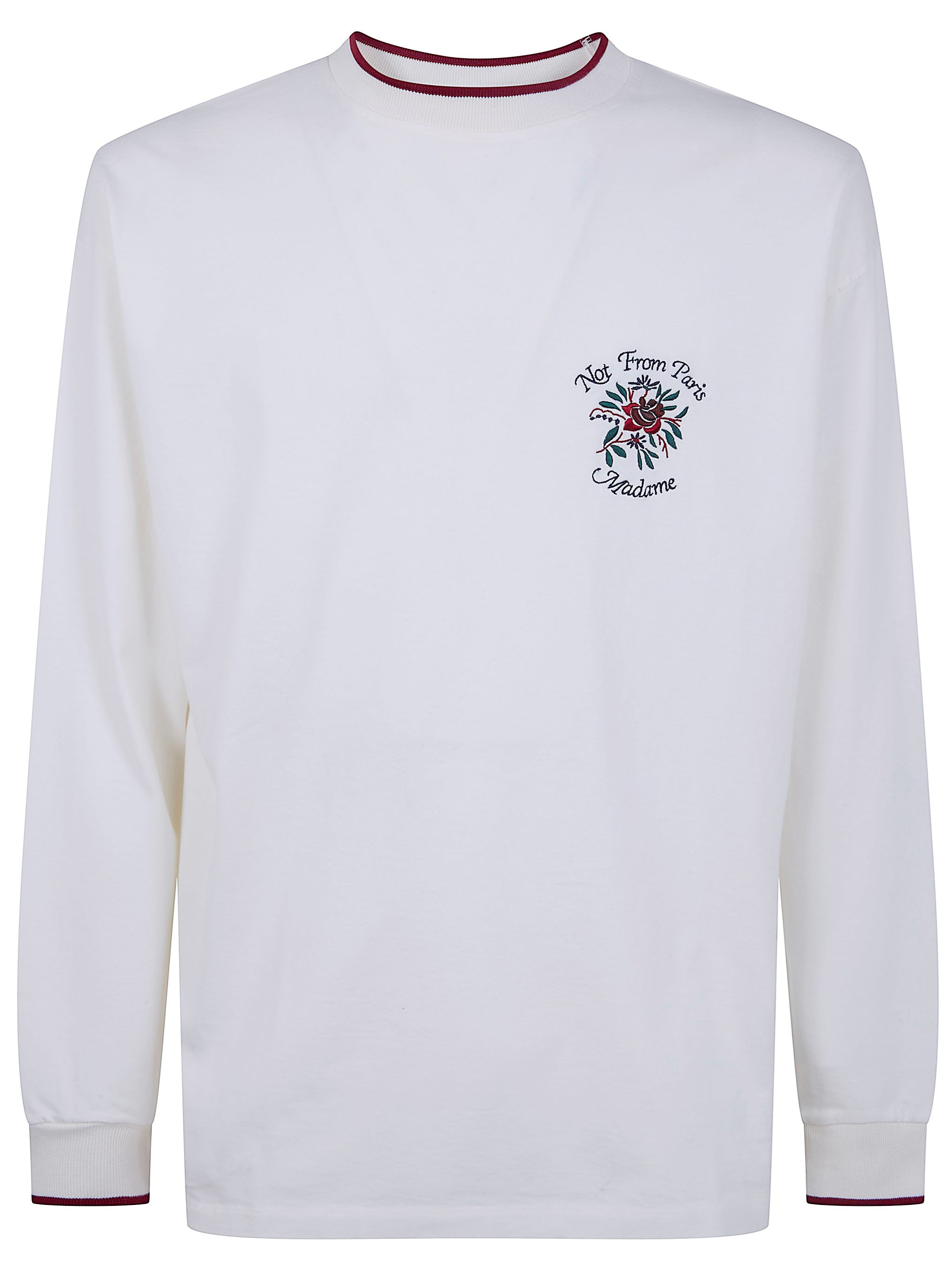 DROLE DE MONSIEUR "Slogan Rose" Long Sleeves T-Shirt