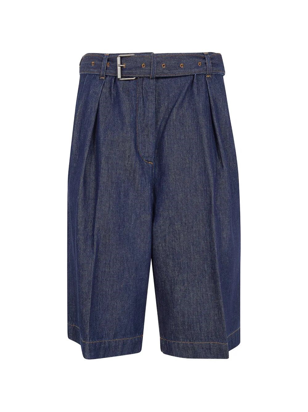 DRIES VAN NOTEN "Peaches" Bis Shorts Denim