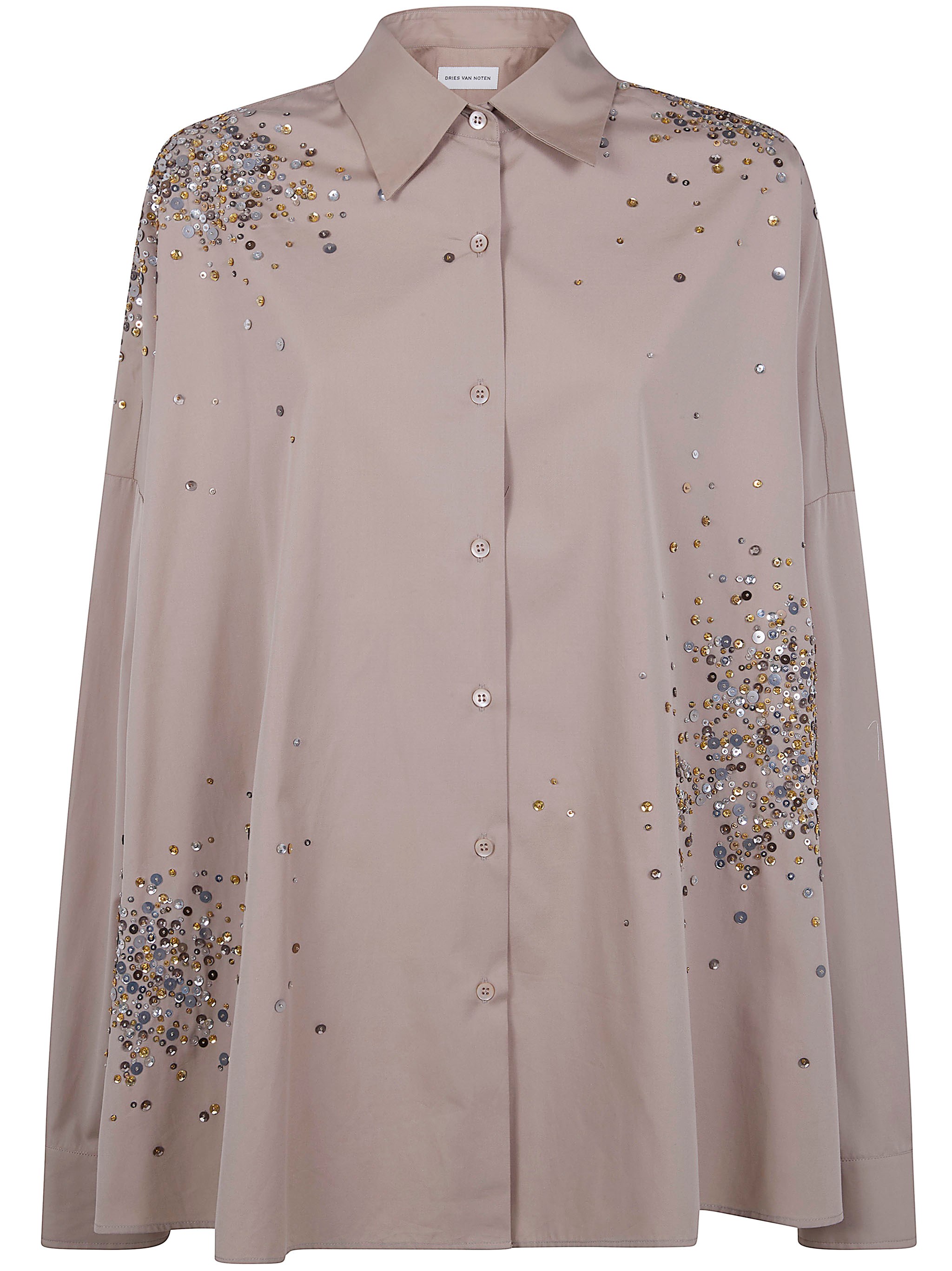 DRIES VAN NOTEN "Casia" Embroidered Shirt
