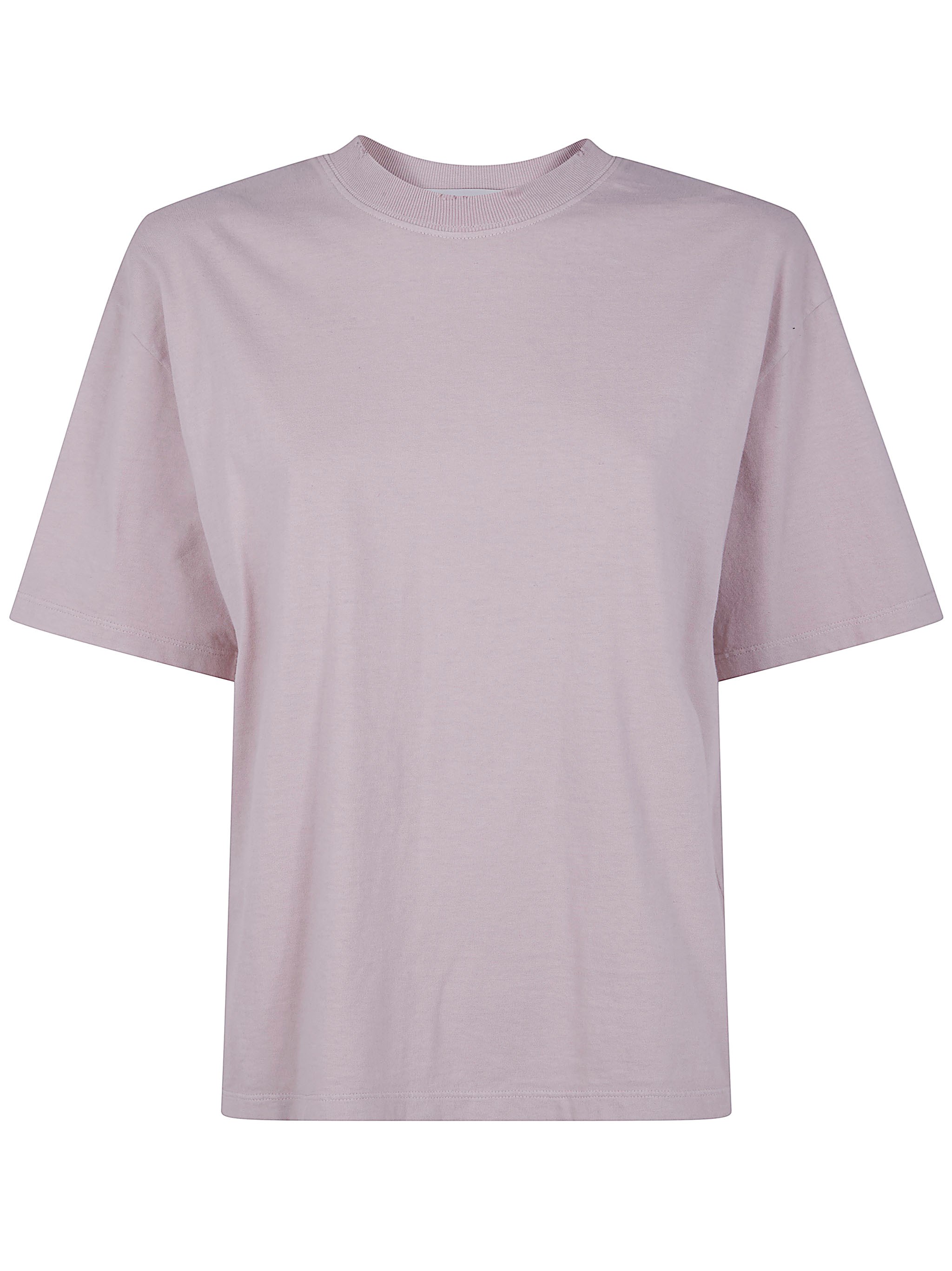Golden Goose GOLDEN GOOSE "W`S" Boxi T-Shirt Cotton Jersey Logo Patch　GOLDEN GOOSE "W`S" Boxi Tシャツ コットンジャージー ロゴパッチ