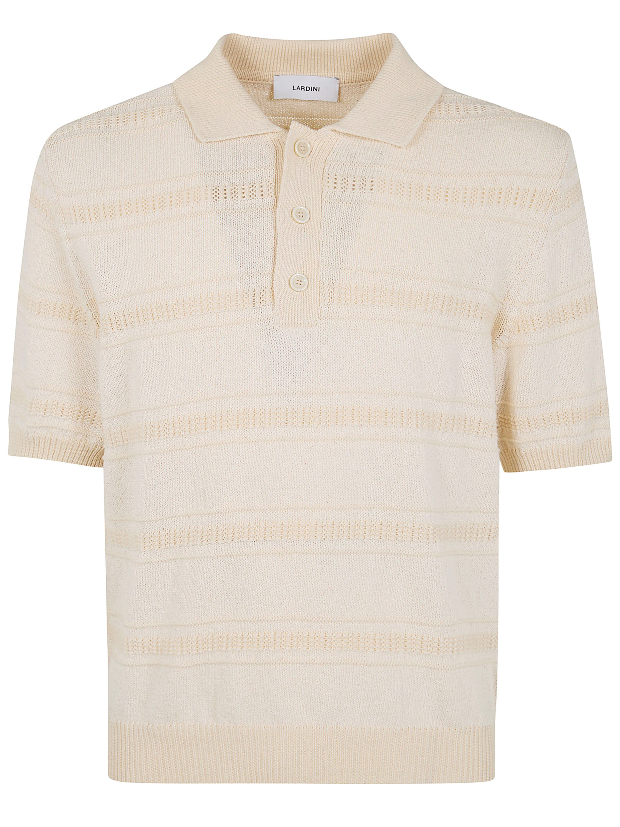 LARDINI Embroidered Polo Shirt
