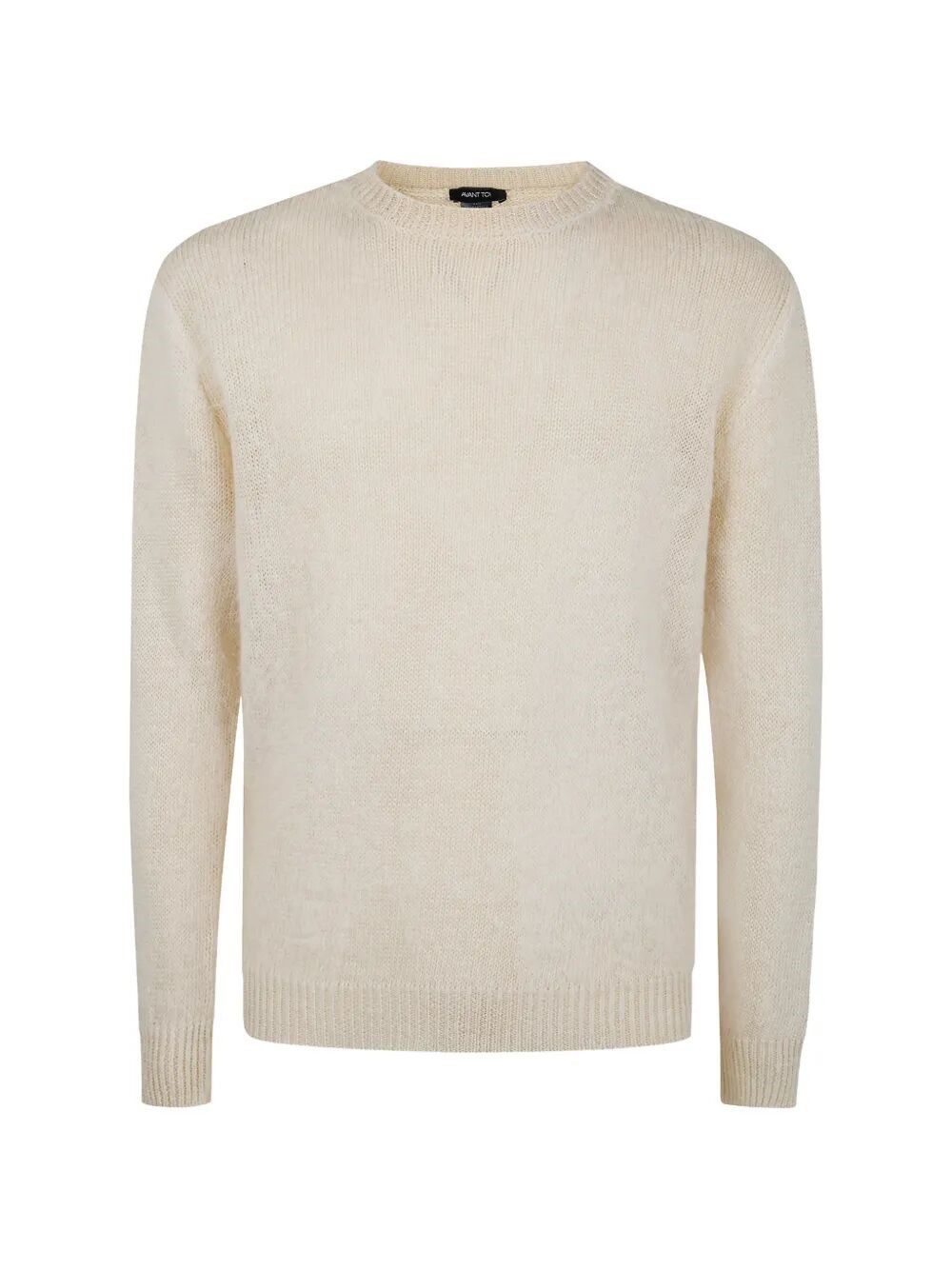AVANT TOI "Hand Painted" Brushed Linen Round Neck Pullover