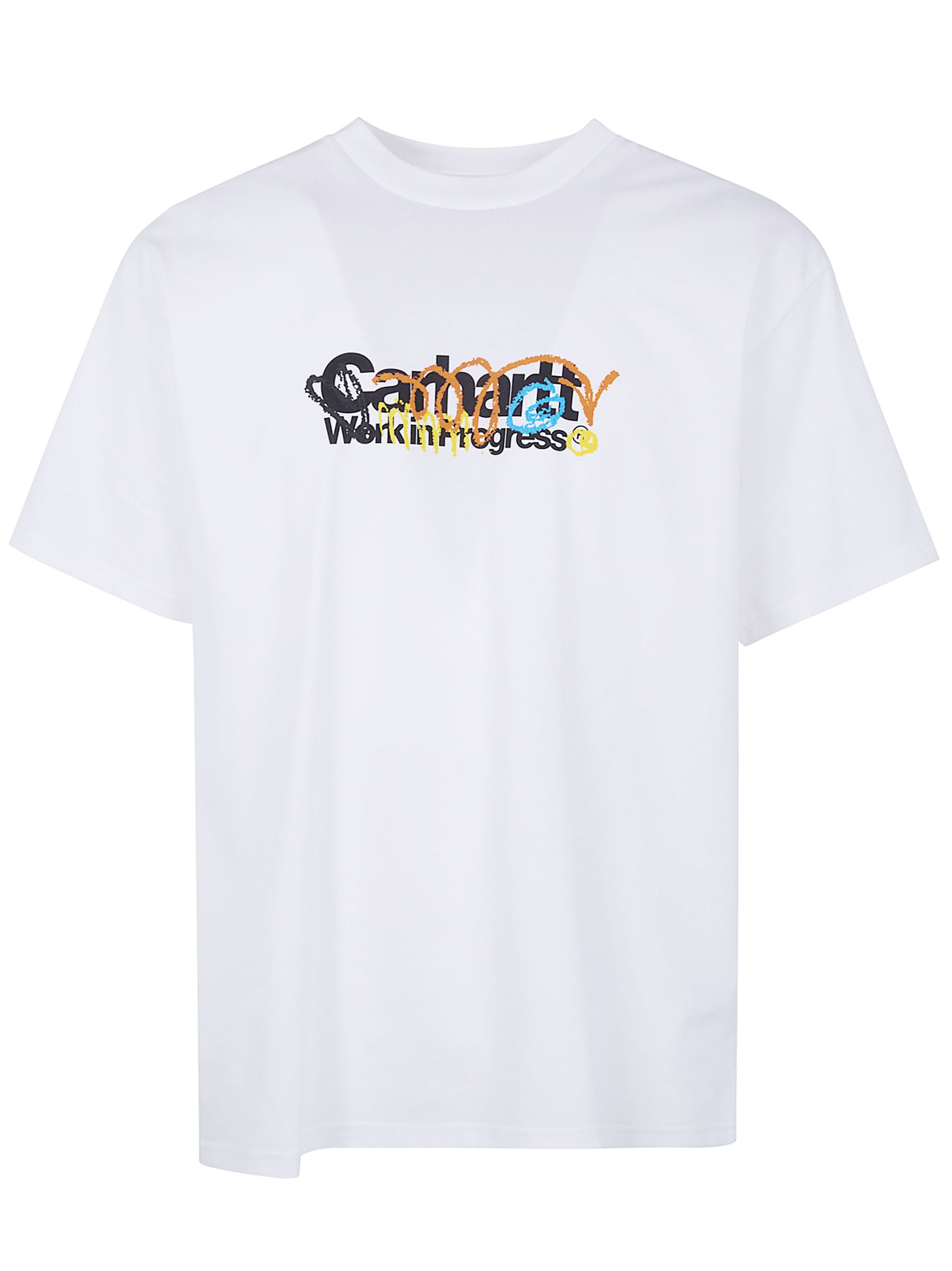 Wip Short Sleeves "Primary" Organic Cotton T-Shirt
