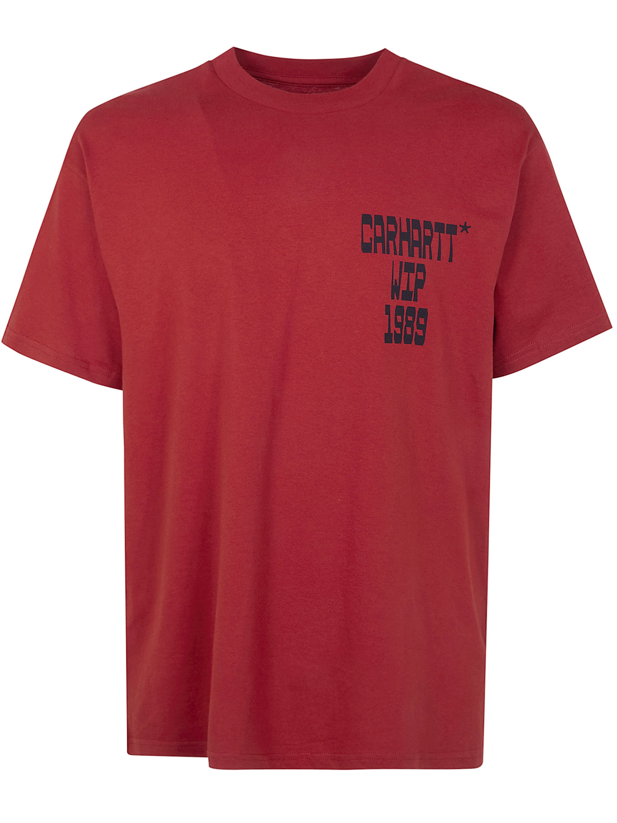 Wip Short Sleeves "Blocks" Organic Cotton T-Shirt