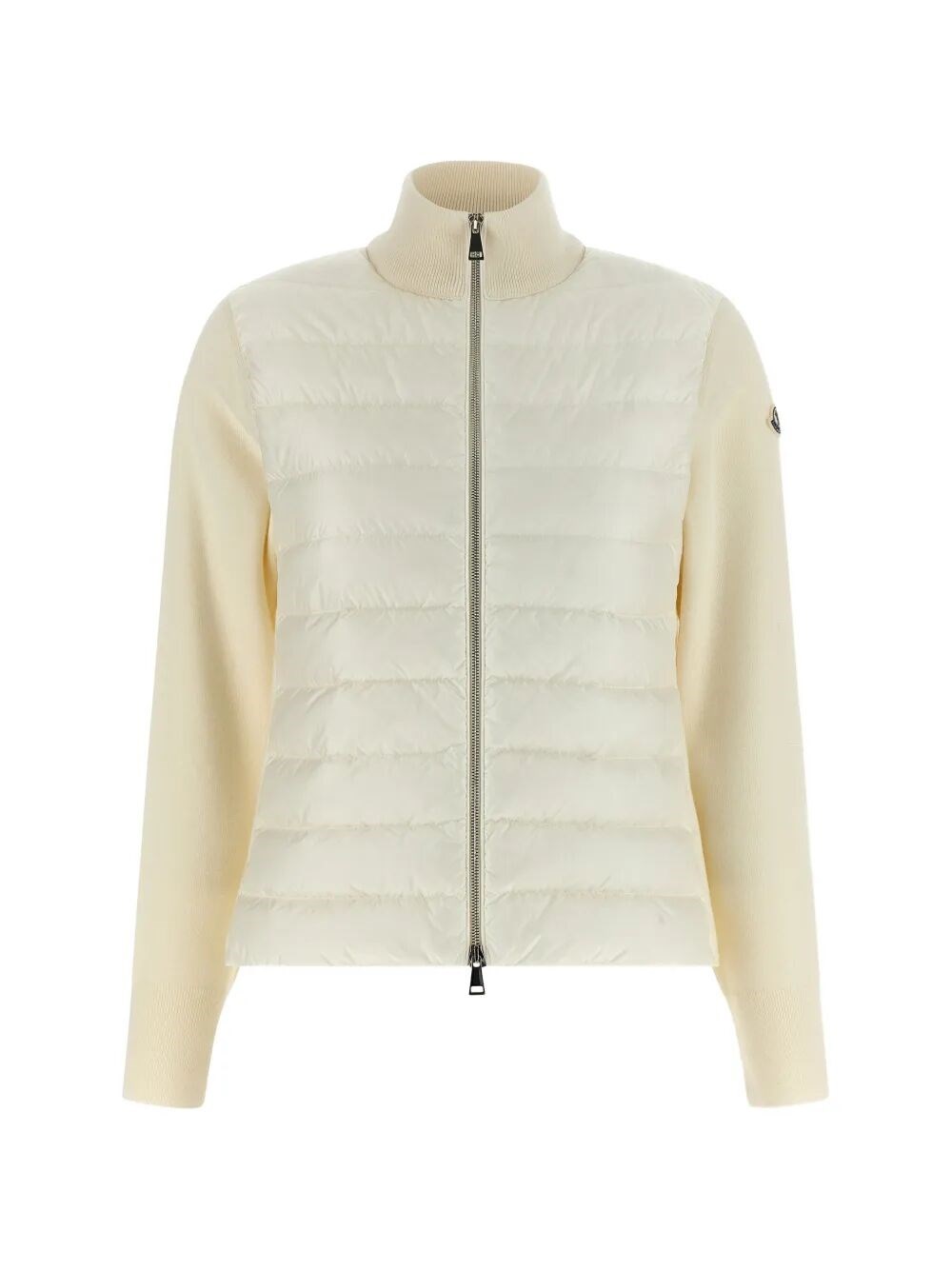 MONCLER Classic Bi-Material Cardigan