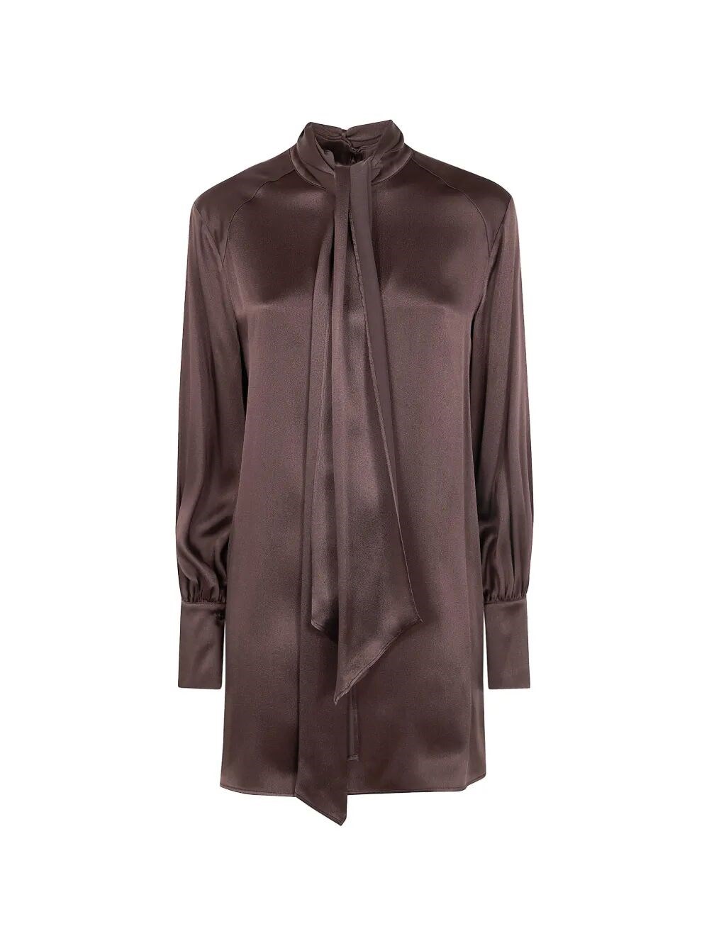 SEMICOUTURE Short Satin Dress