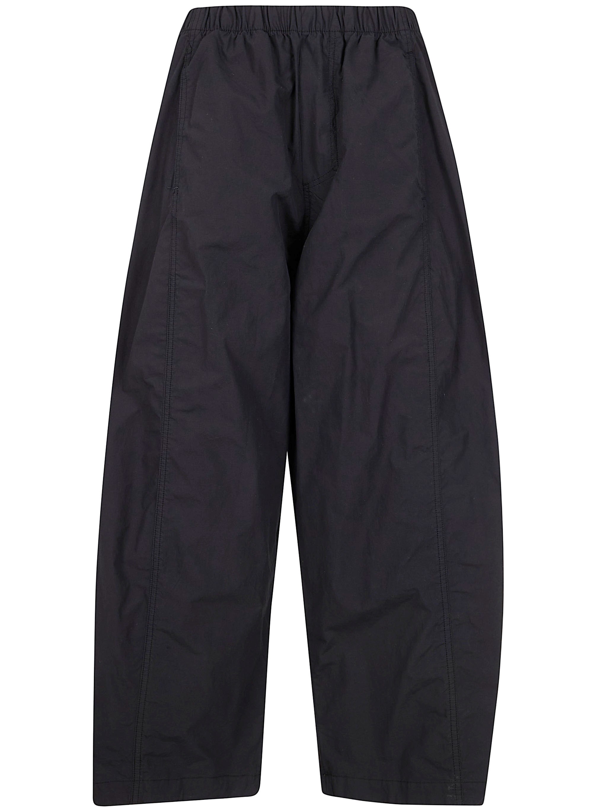Thom Krom Wide Leg Trousers In Black