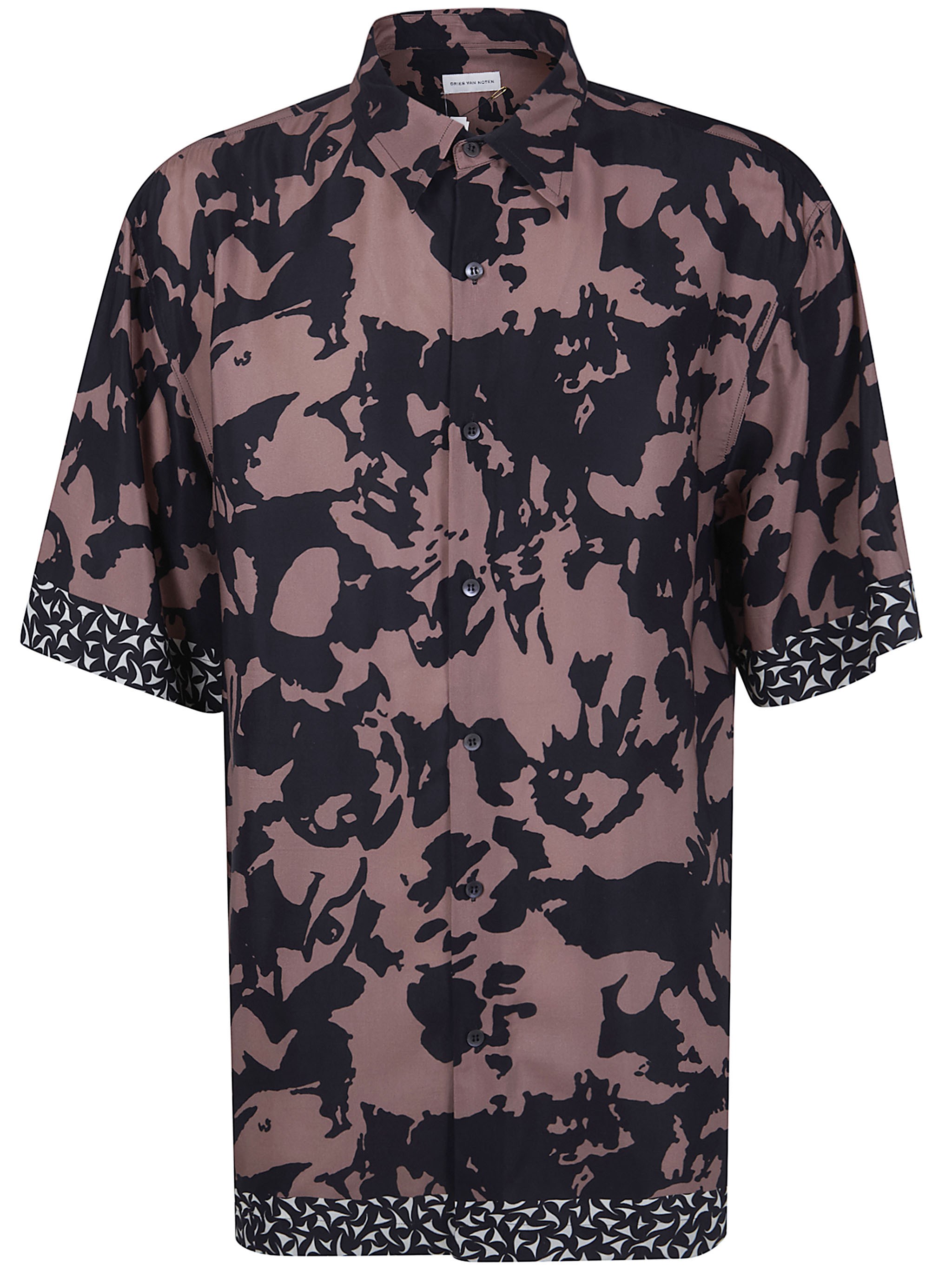 DRIES VAN NOTEN 'Cassidye' Short Sleeves Print Shirt　DRIES VAN NOTEN 'Cassidye' 半袖プリント シャツ DRIES