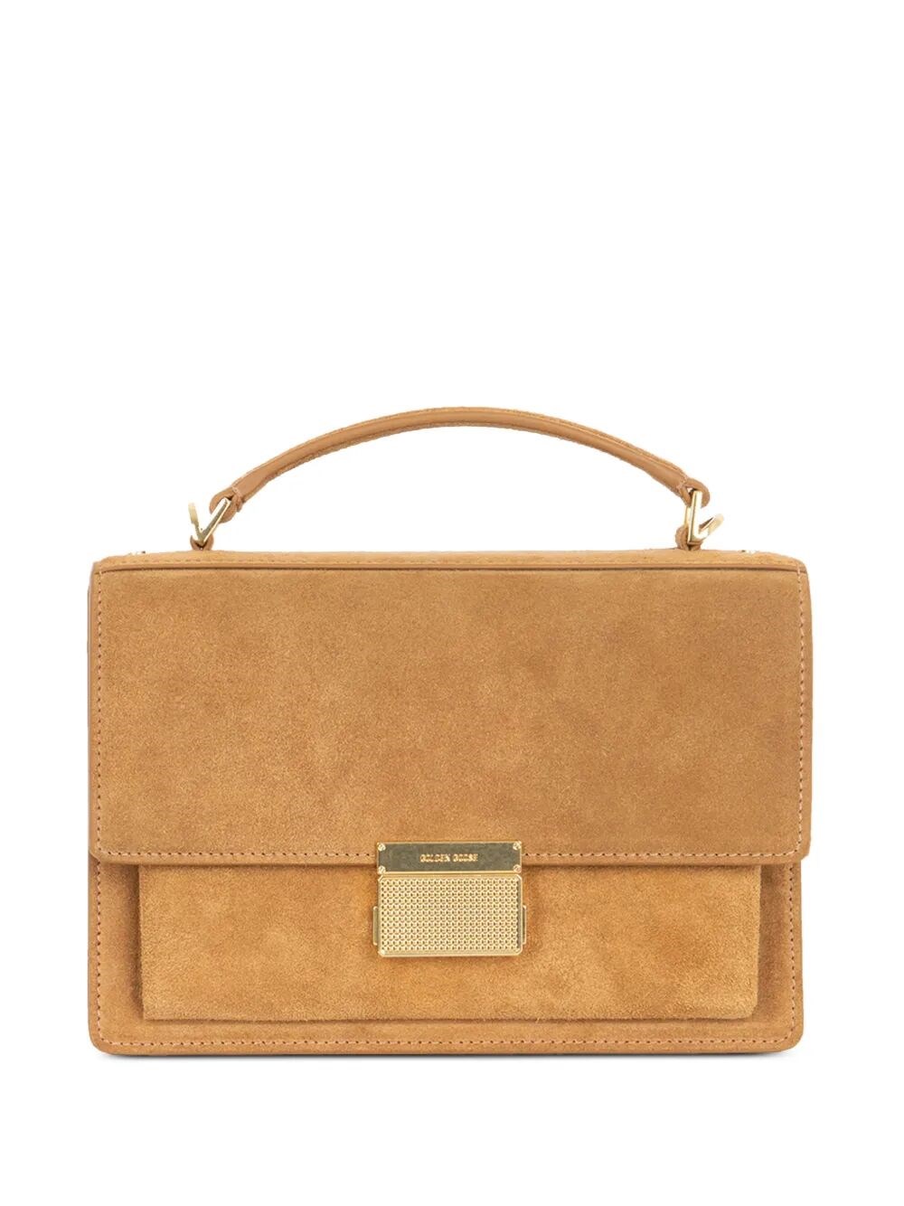 Golden Goose GOLDEN GOOSE Venezia Bag Nabuk And Suede Body Shoulder Bag With Fringe　GOLDEN GOOSE ベネチアバッグ ナブックとスエードボディショルダーバッグ フリンジ付き