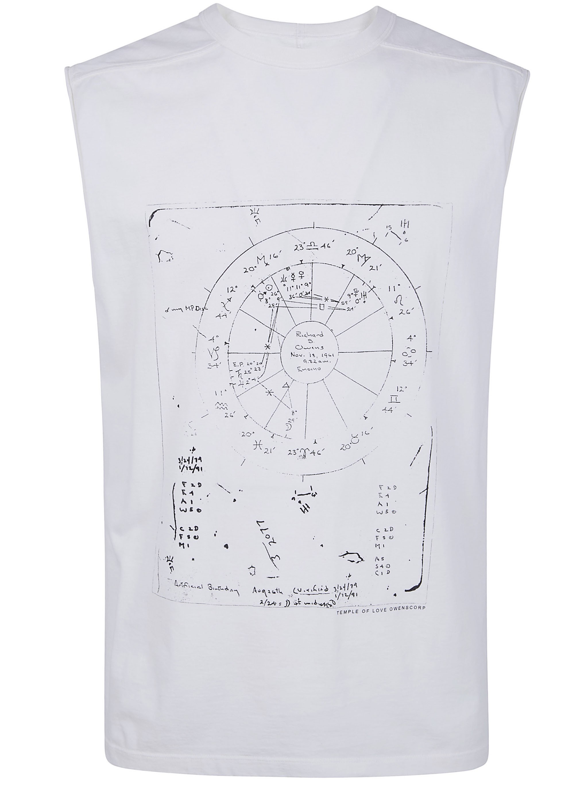 RICK OWENS 'Brad T' ノースリーブトップ