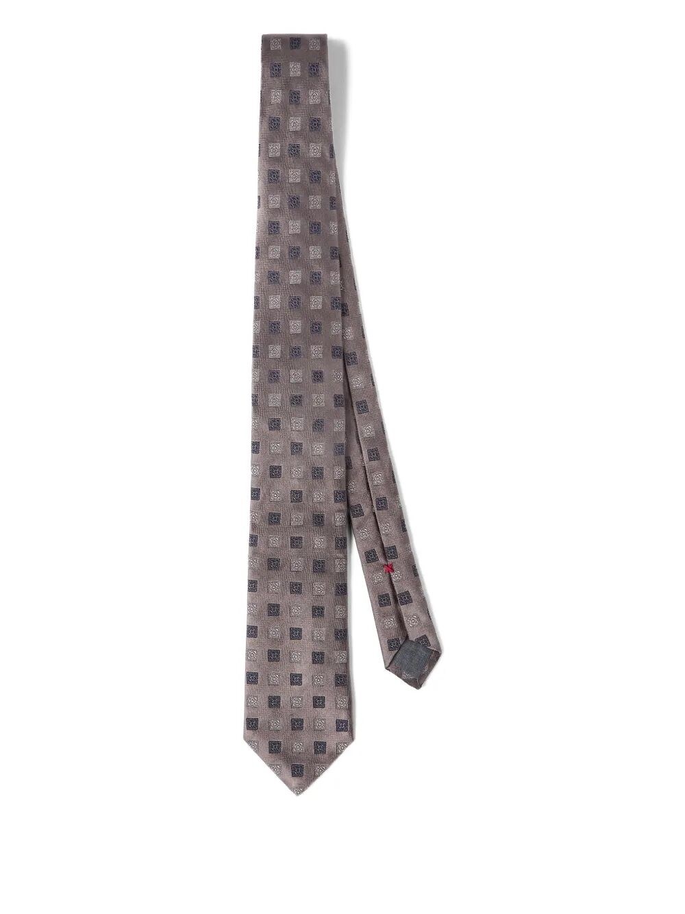 Brunello Cucinelli Classic Tie In Brown