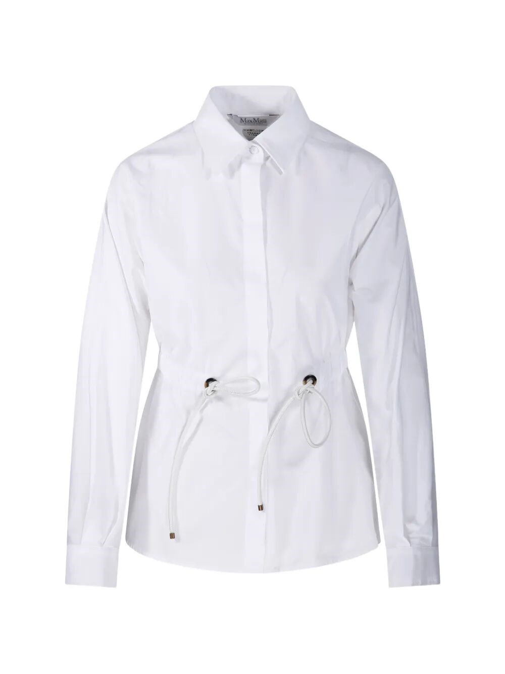 MAX MARA "Tazzina" Cotton Popeline Classic Shirt