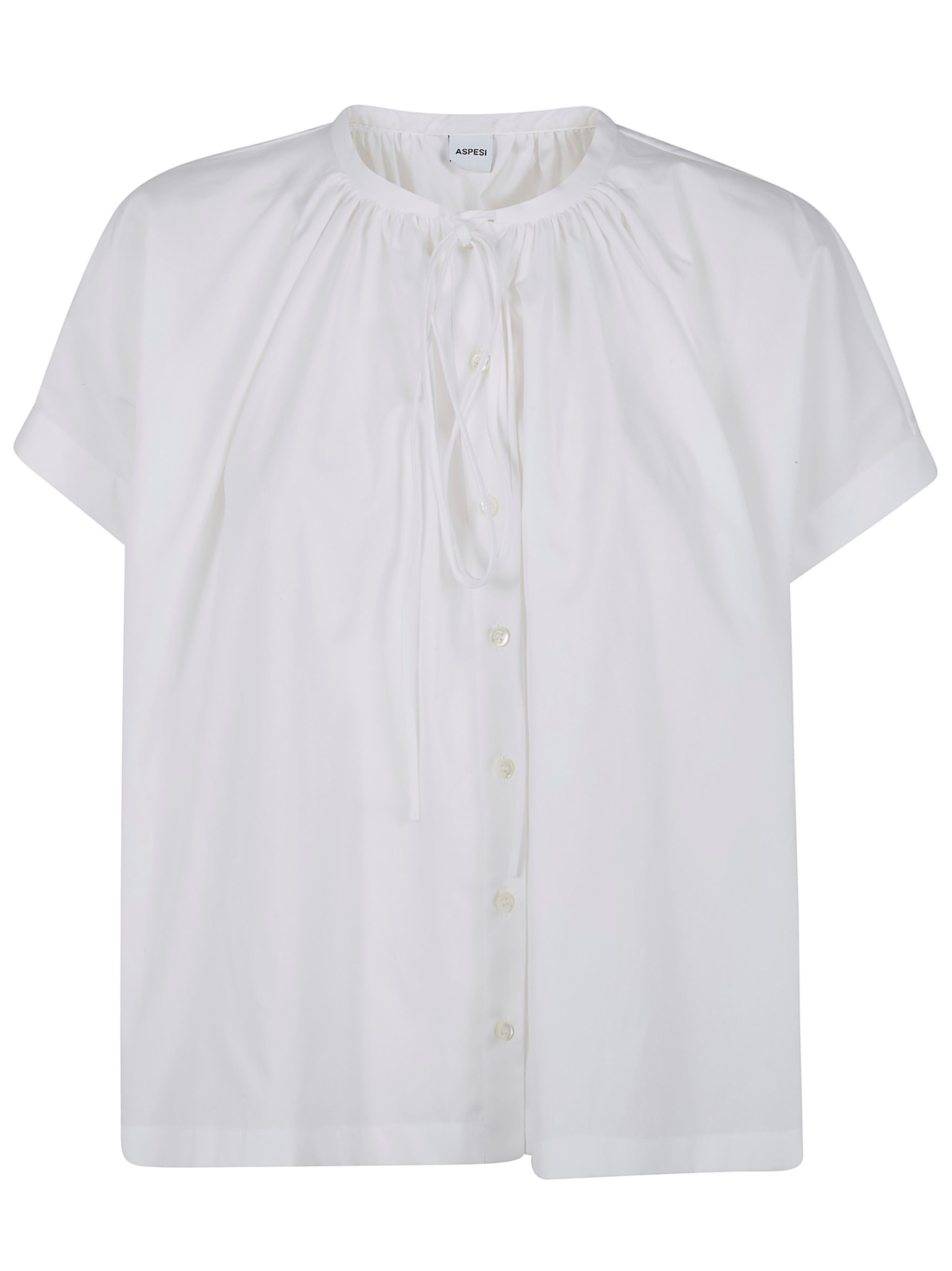 ASPESI Short Sleeves Oversized Shirt