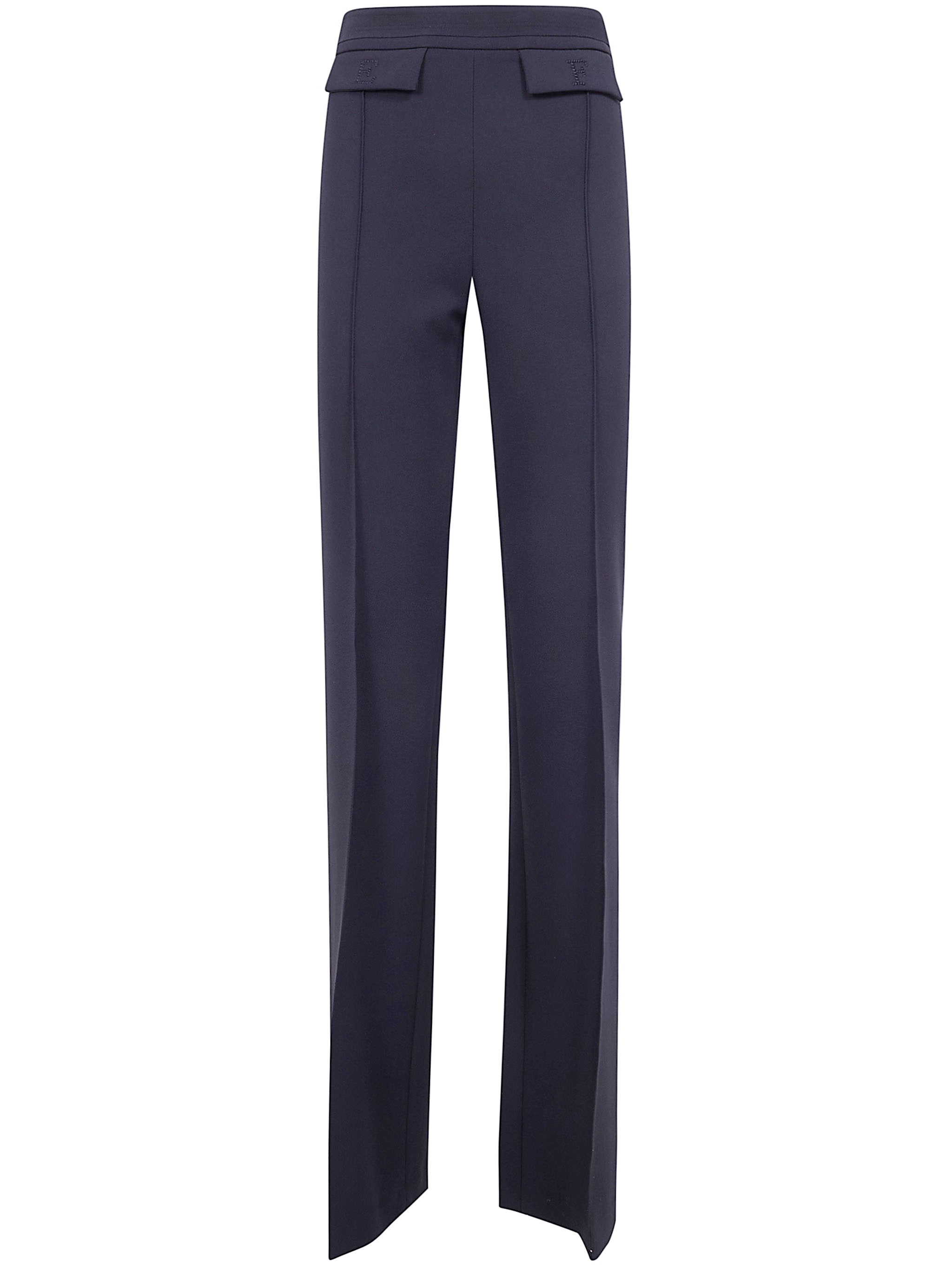 ELISABETTA FRANCHI Essential Wide Leg Trousers
