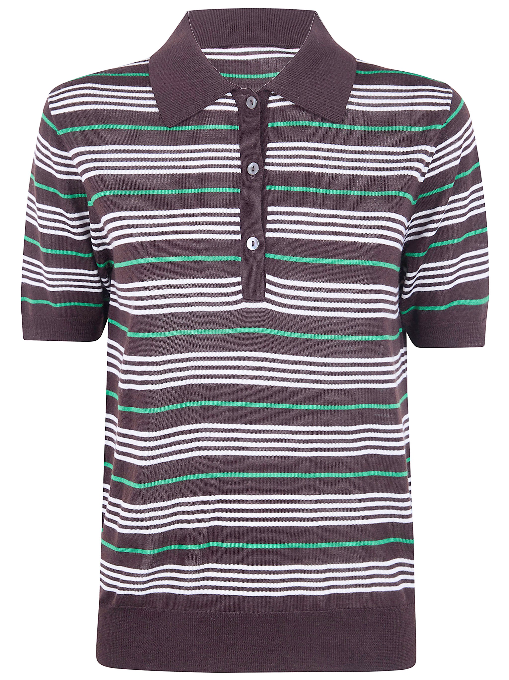 P. A.R. O.S. H. "Listripes" Stripes Sweater