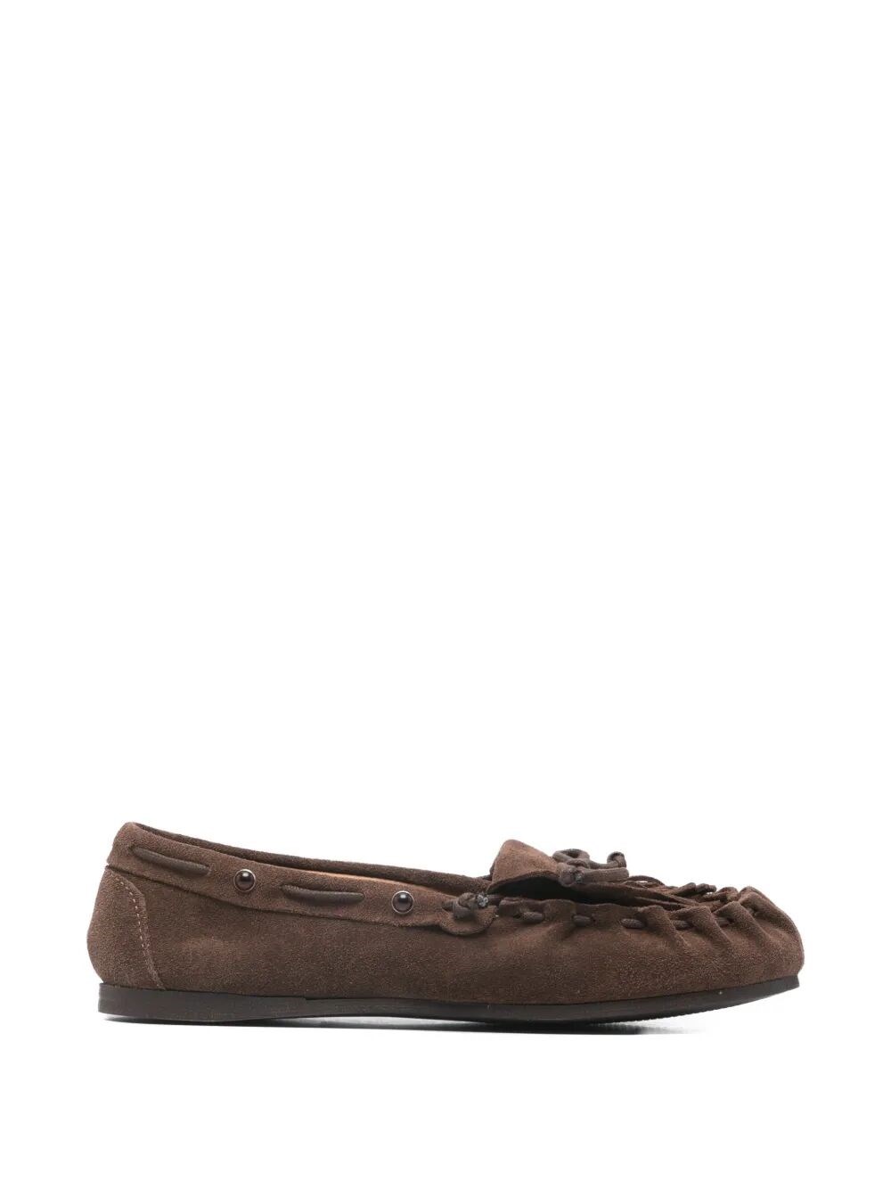 P. A.R. O.S. H. "Squoshoe26" Fringe Loafer Suede