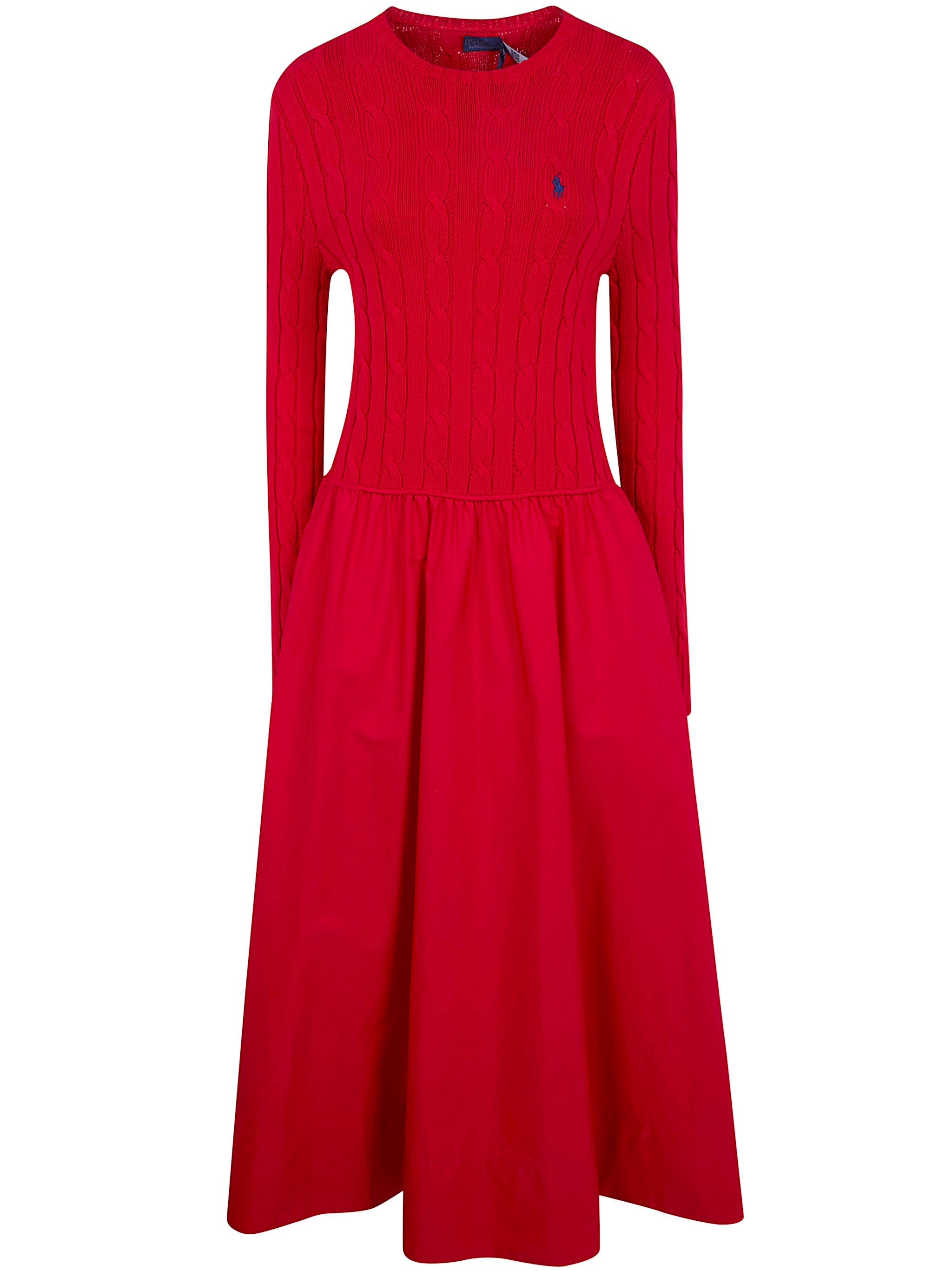 POLO RALPH LAUREN Long Sleeves Shirt Long Dress