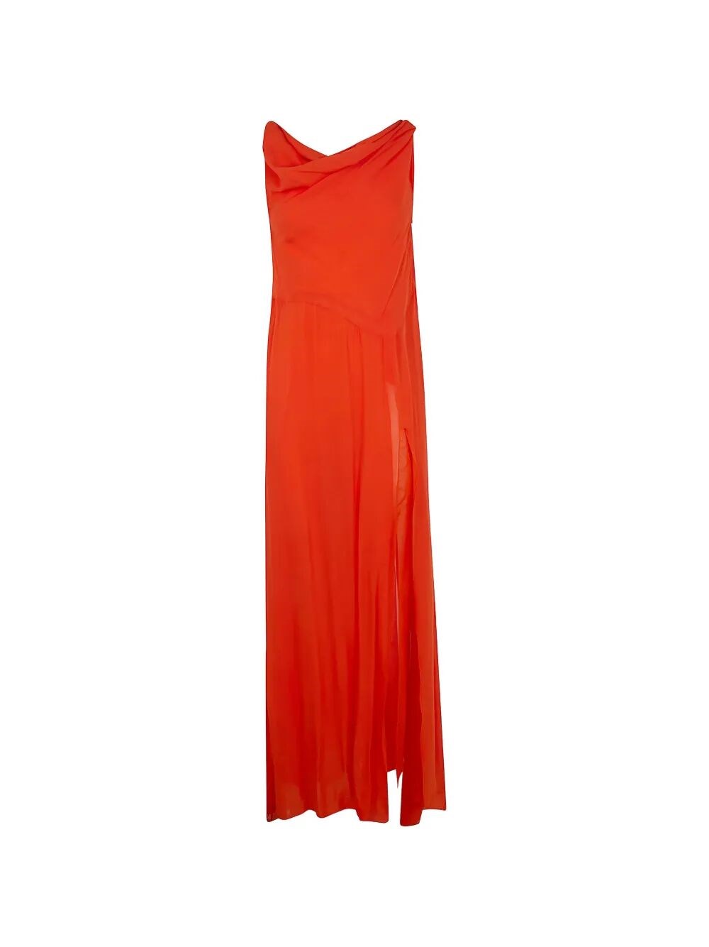 BLUMARINE Georgette Long Dress