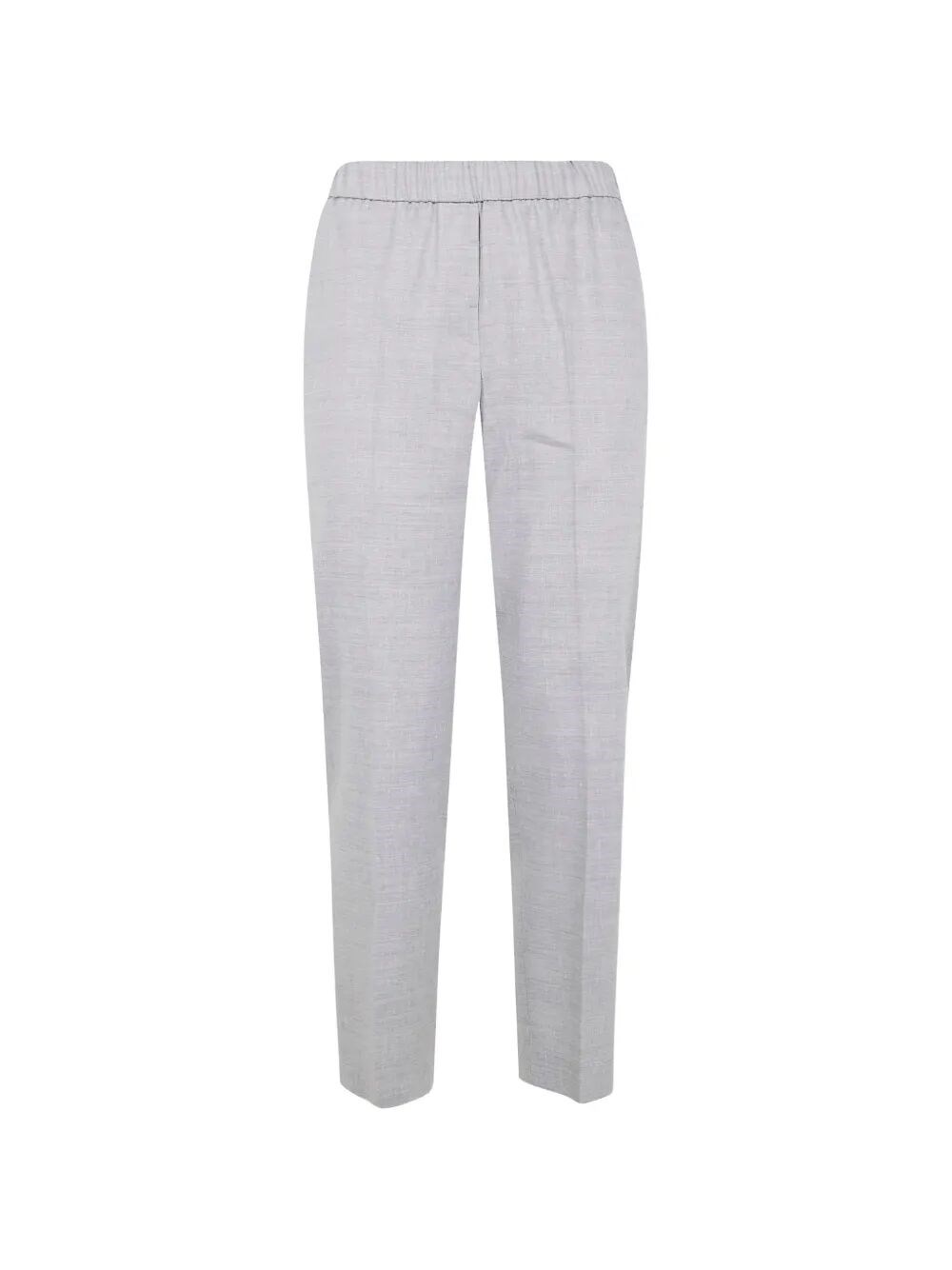 PESERICO Linen Wool Blend Natural Stretch 'Estrato' Trousers
