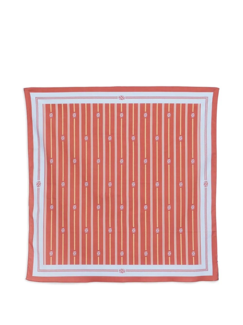 DROLE DE MONSIEUR "Rayure Monogramme" Foulard