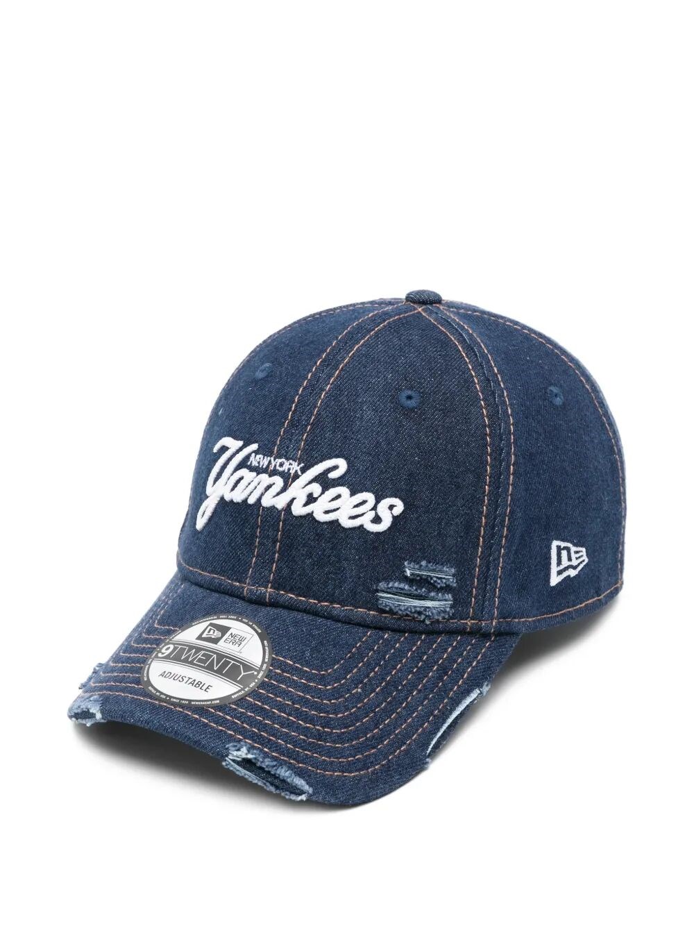 NEW ERA "Denim Distress 9Twenty New York Yankees" Baseball Hat