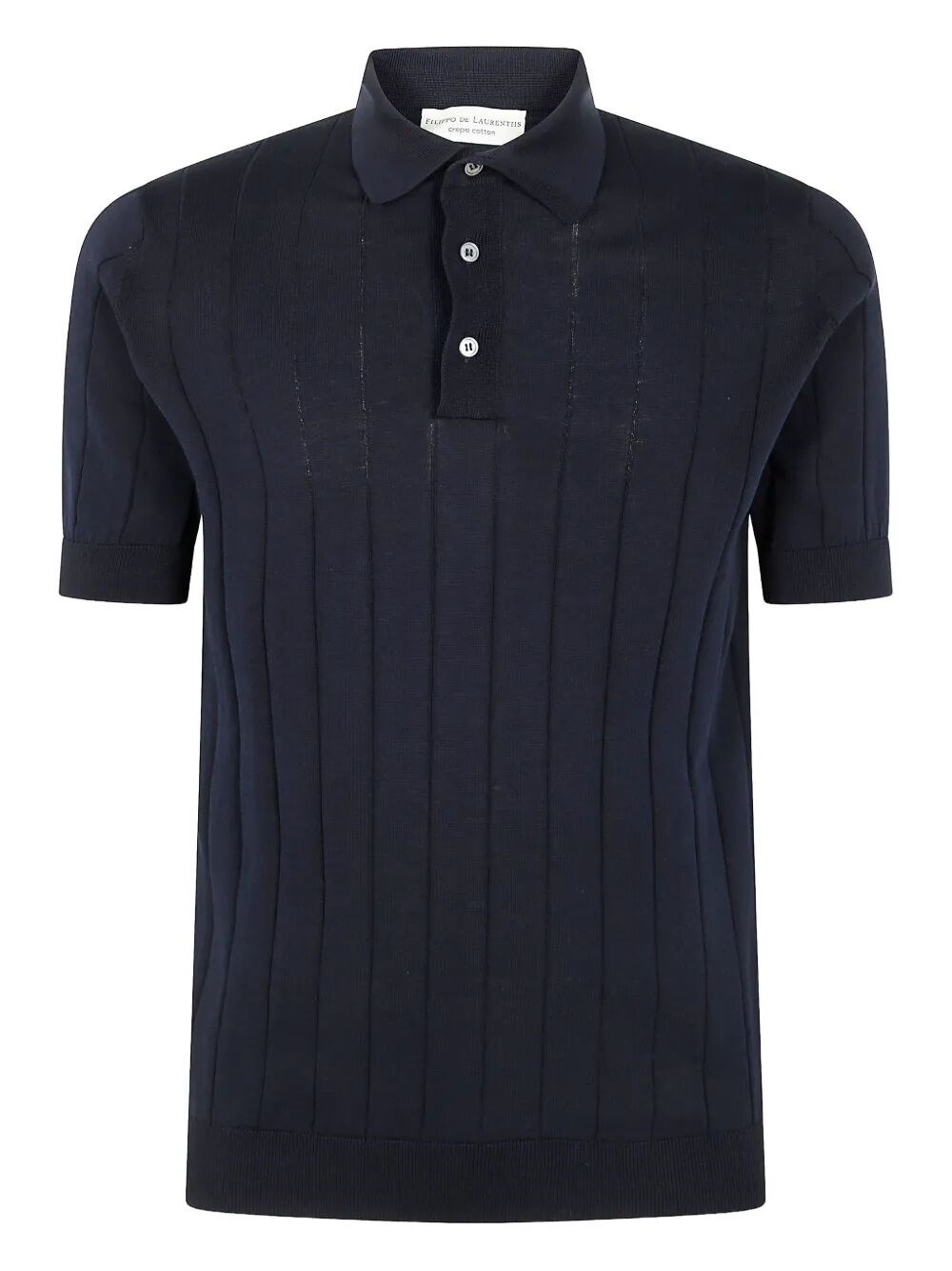 FILIPPO DE LAURENTIIS Rib Short Sleeves Polo Shirt