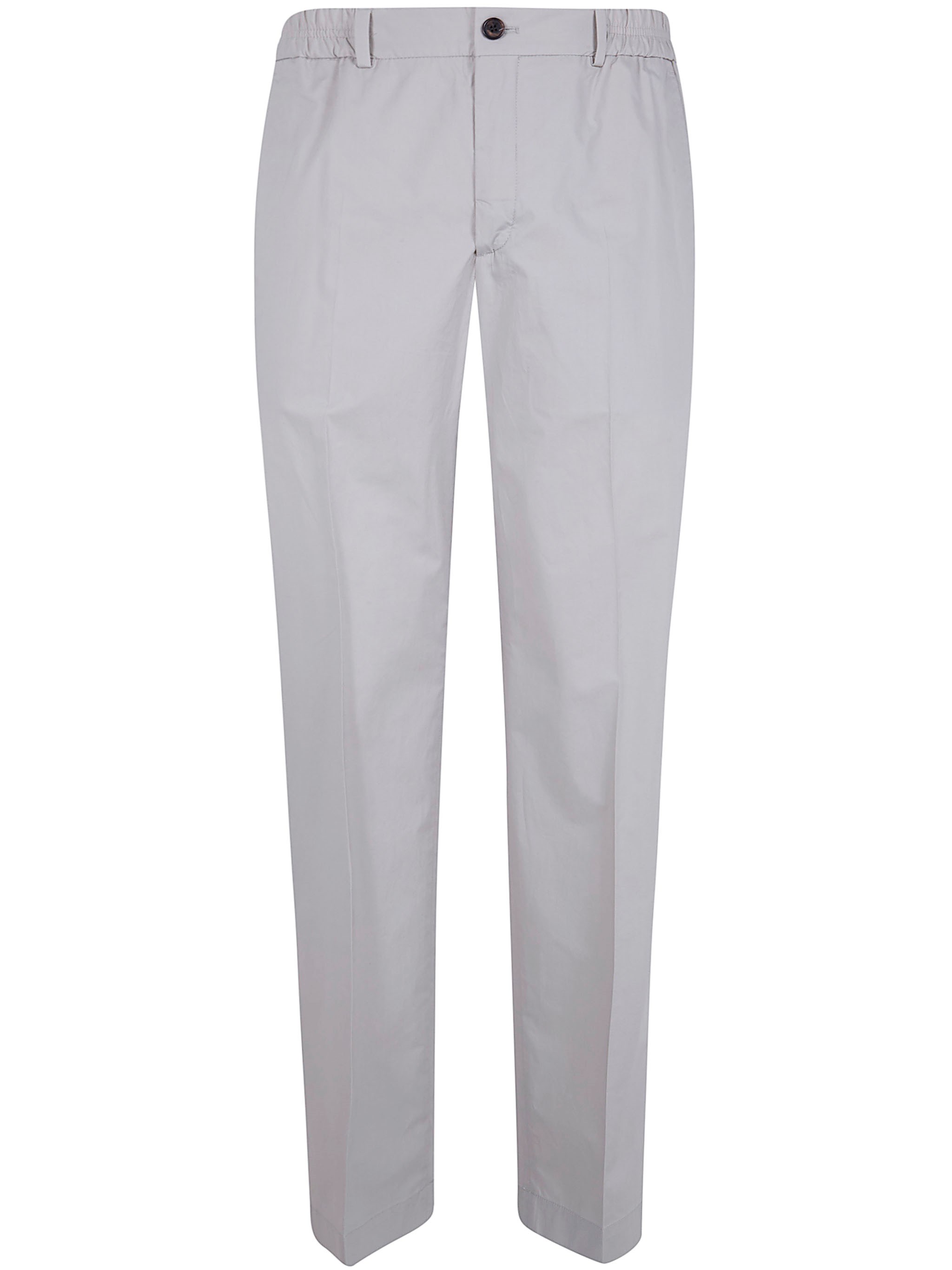 INCOTEX Elastic Waist Chino Trousers