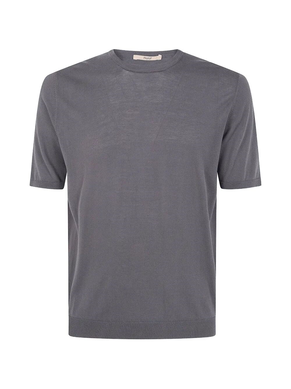 Nuur Crew Neck T-shirt In Gray