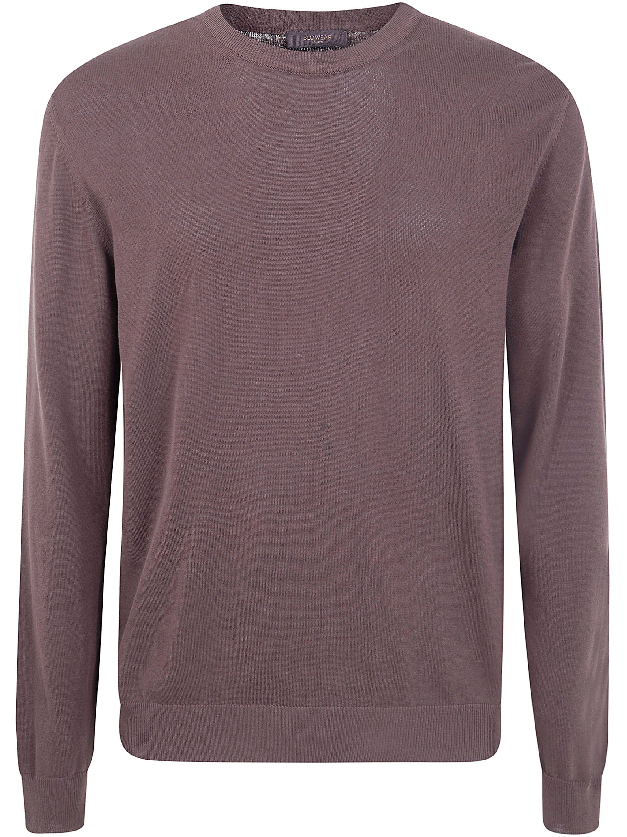ZANONE Round Neck Slim Fit Sweater