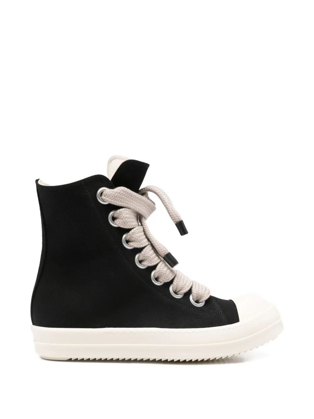 RICK OWENS DRKSHDW "Jumbolace" Denim Sneakers