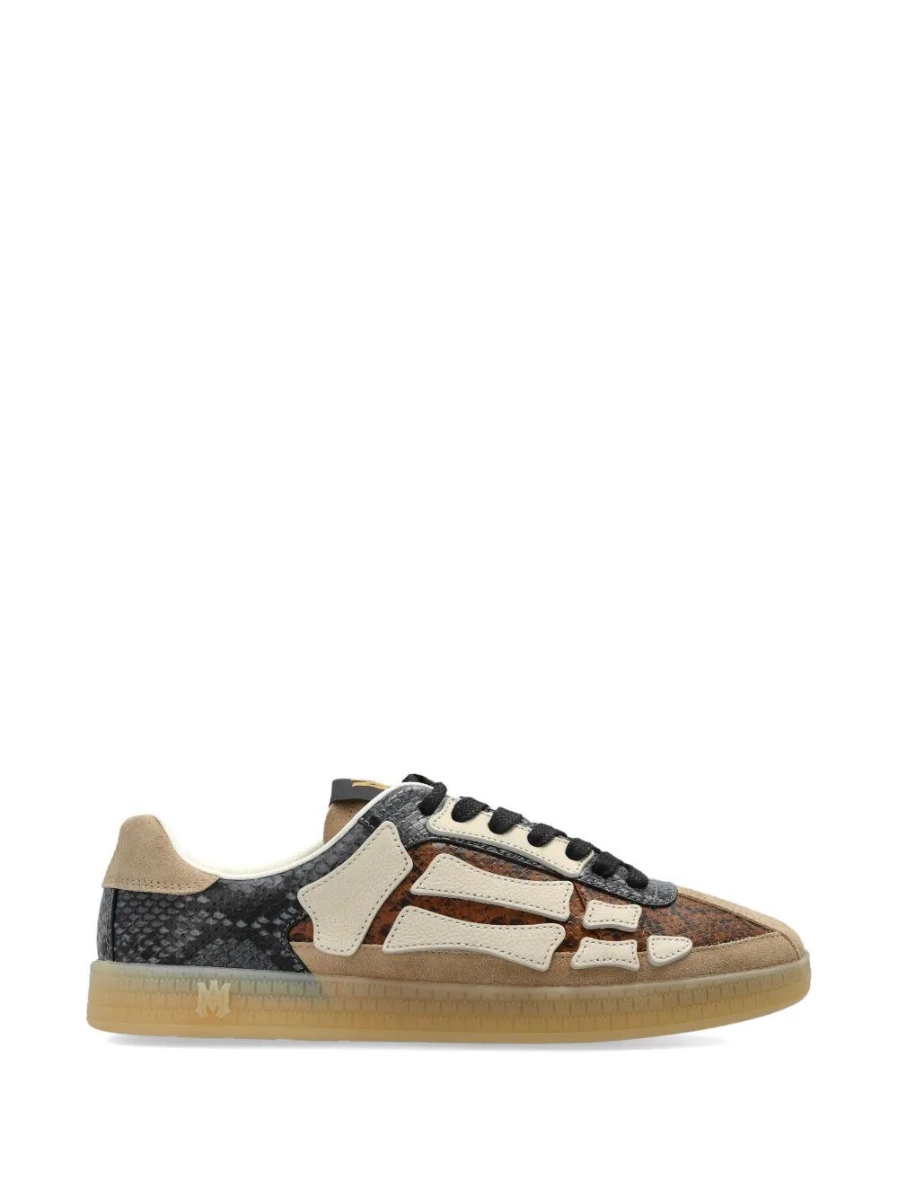 AMIRI "Snake Pacific Bones" Low Top Sneakers