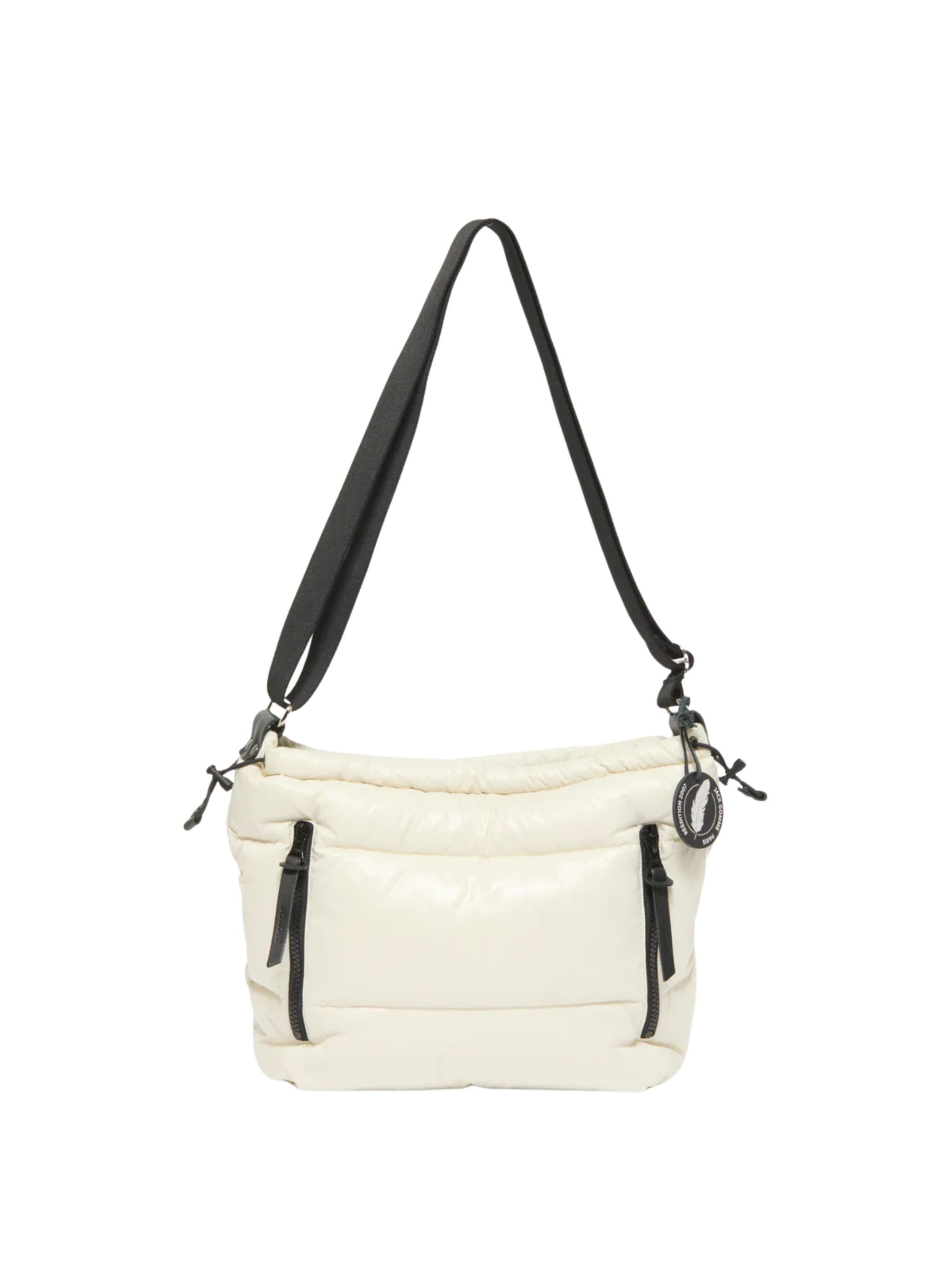 Jack Gomme "meribel" Crossbody Bag In Gray