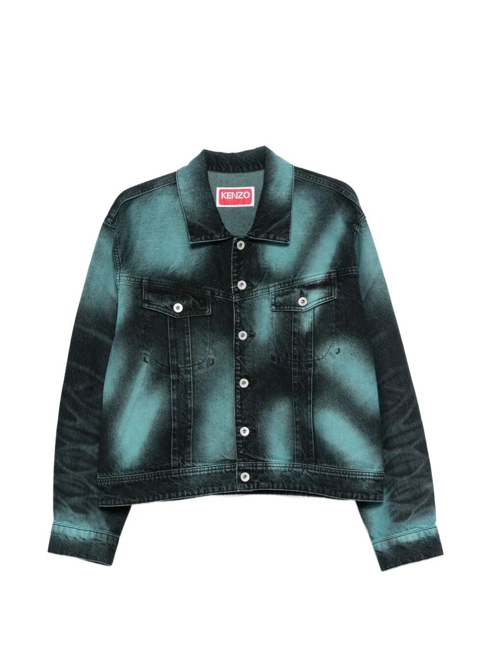 KENZO Kenzo Boke Heart Oversize Trucker Jacket