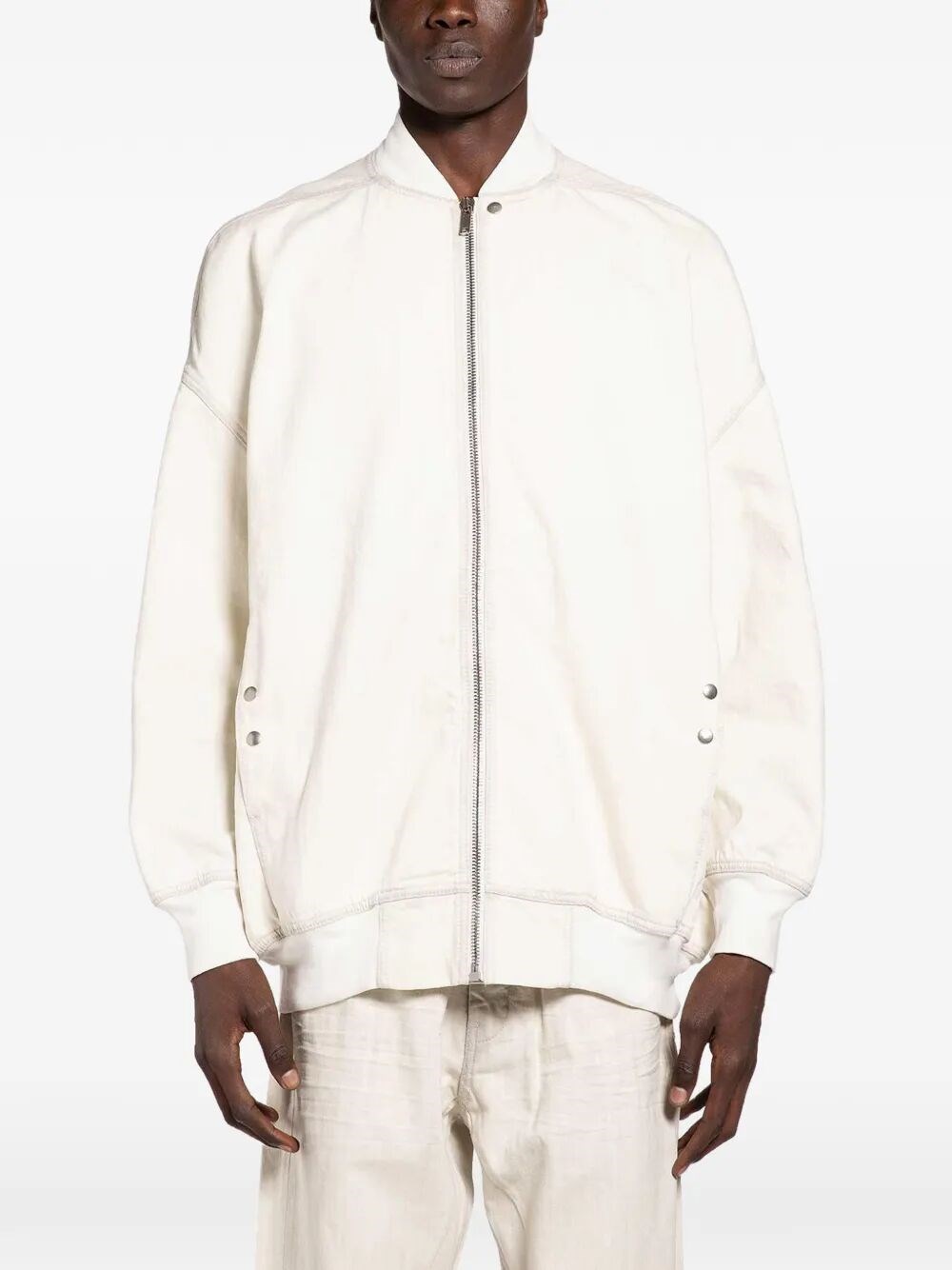 RICK OWENS DRKSHDW "Jumbo Flight" Denim Bomber Jacket