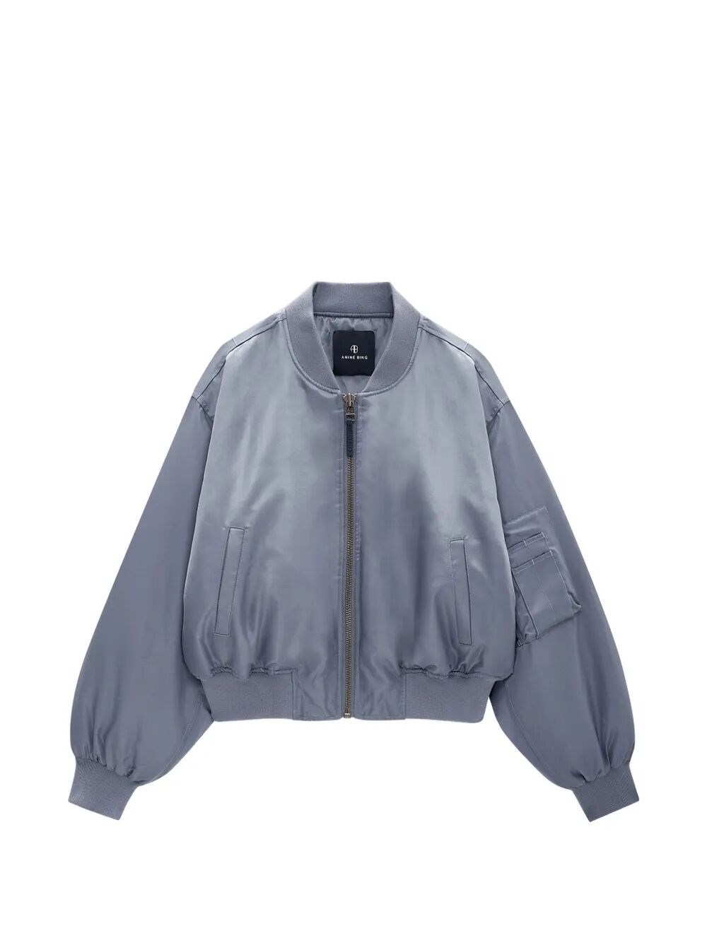 ANINE BING Cropped "Leon" Bomber