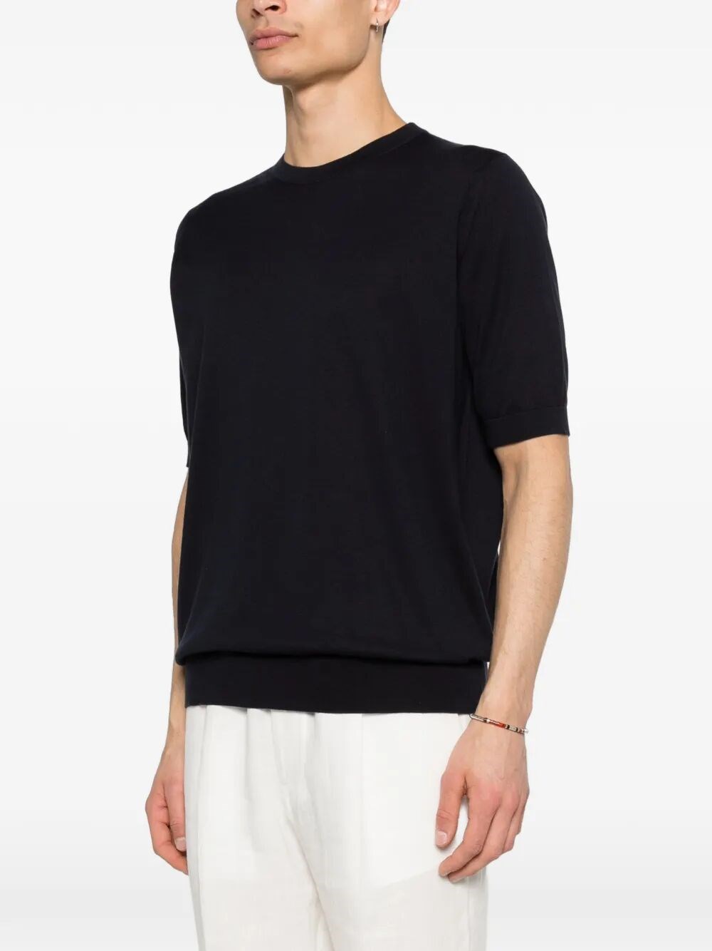 JOHN SMEDLEY "Kempton" Crewneck Short Sleeves T-Shirt