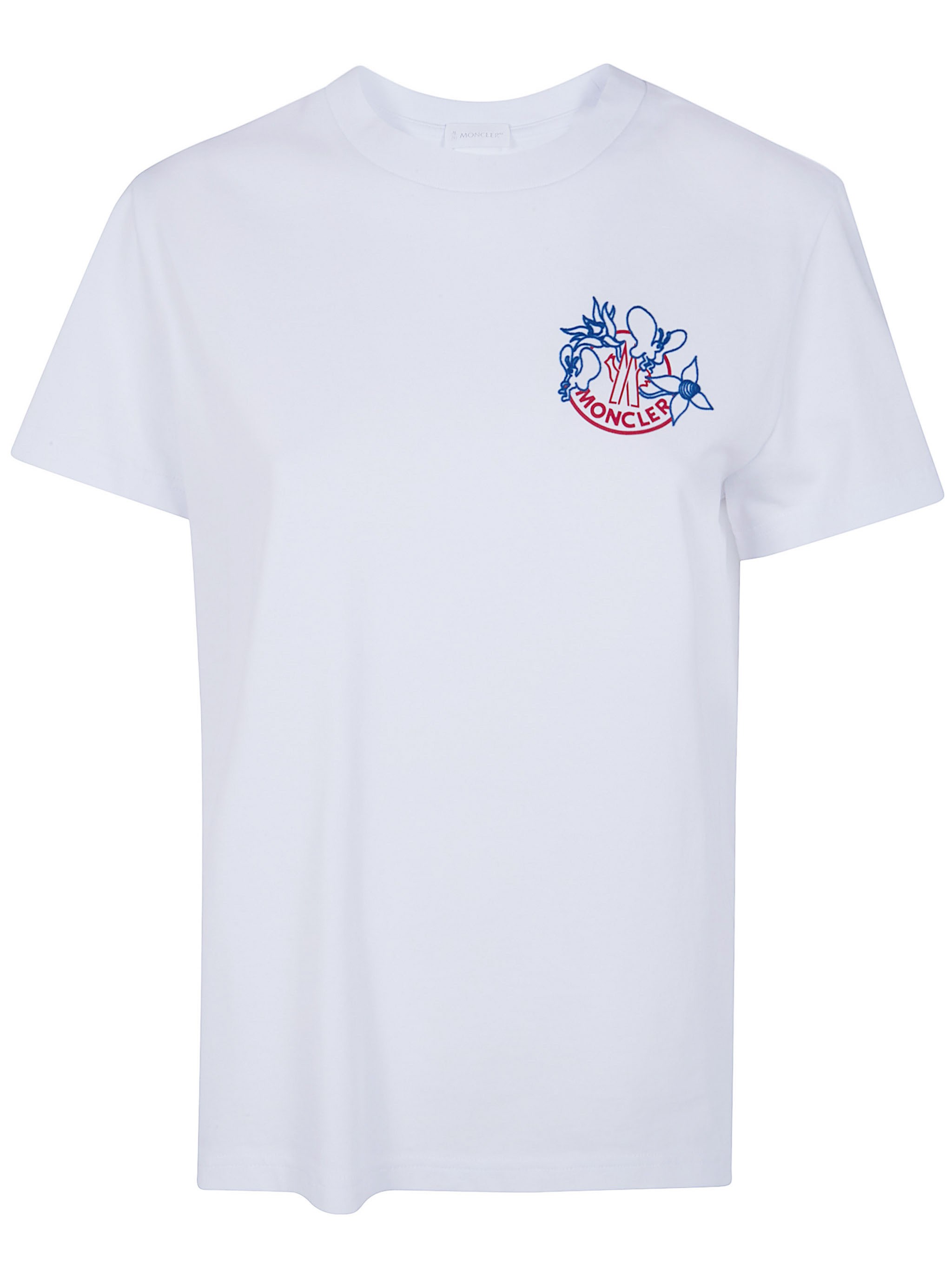 MONCLER Short Sleeves Heavy Combed Cotton Jersey T-Shirt　MONCLER 半袖 ヘビー コーマ コットン ジャージー T シャツ MONCLER