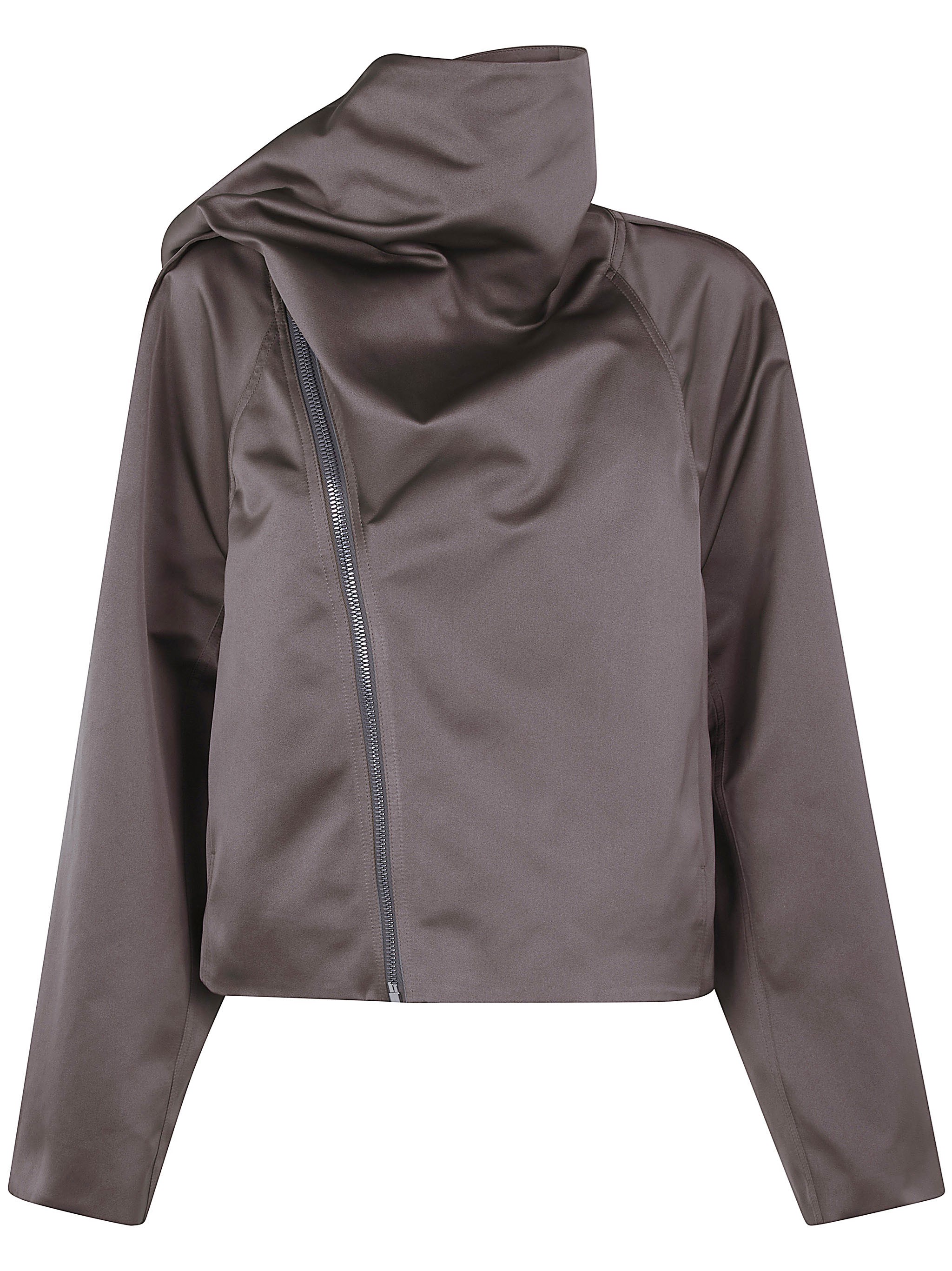 Rick Owens Cropped Scarf Flight 飞行员夹克