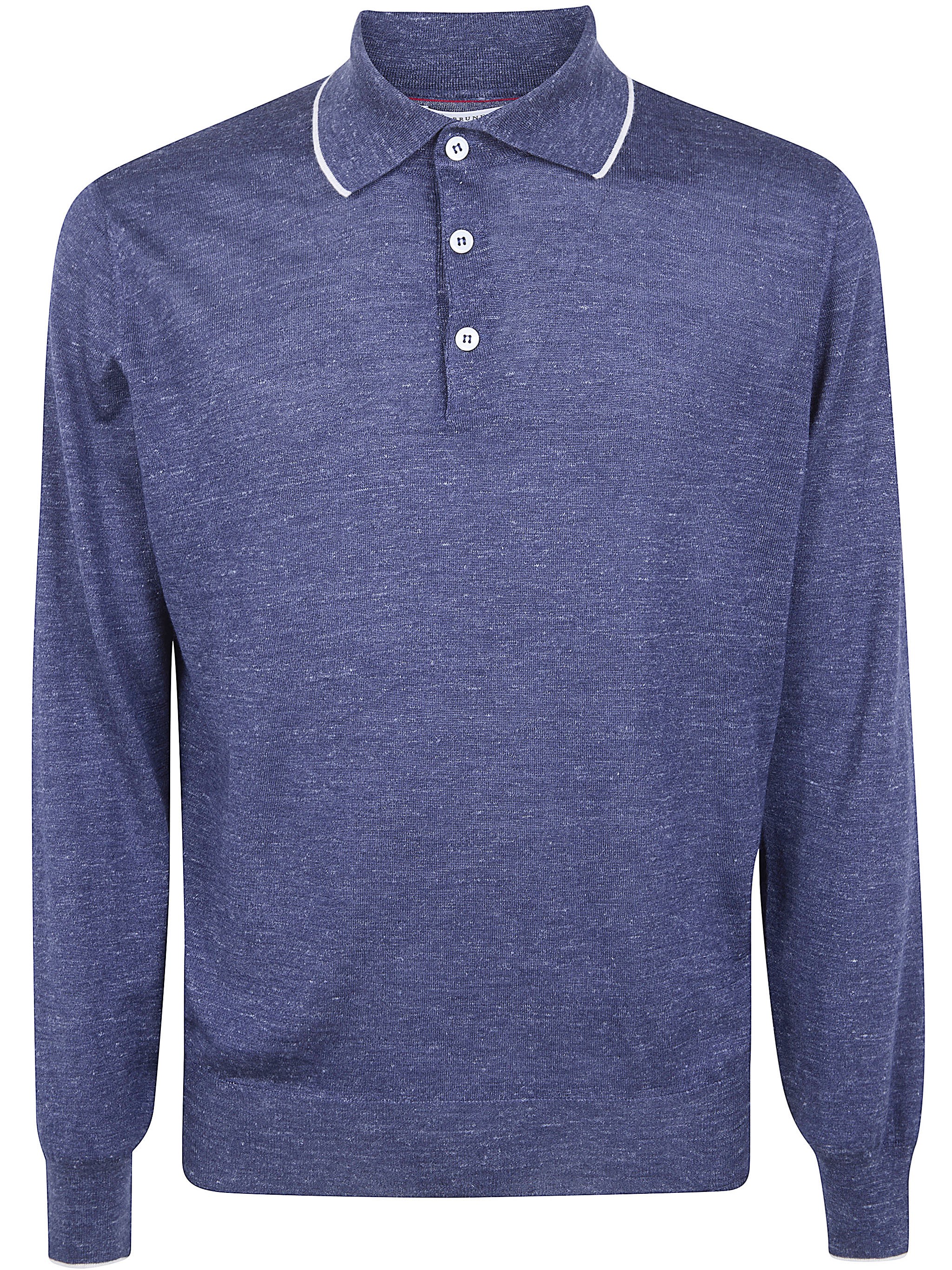 Brunello Cucinelli Long Sleeves Polo Shirt