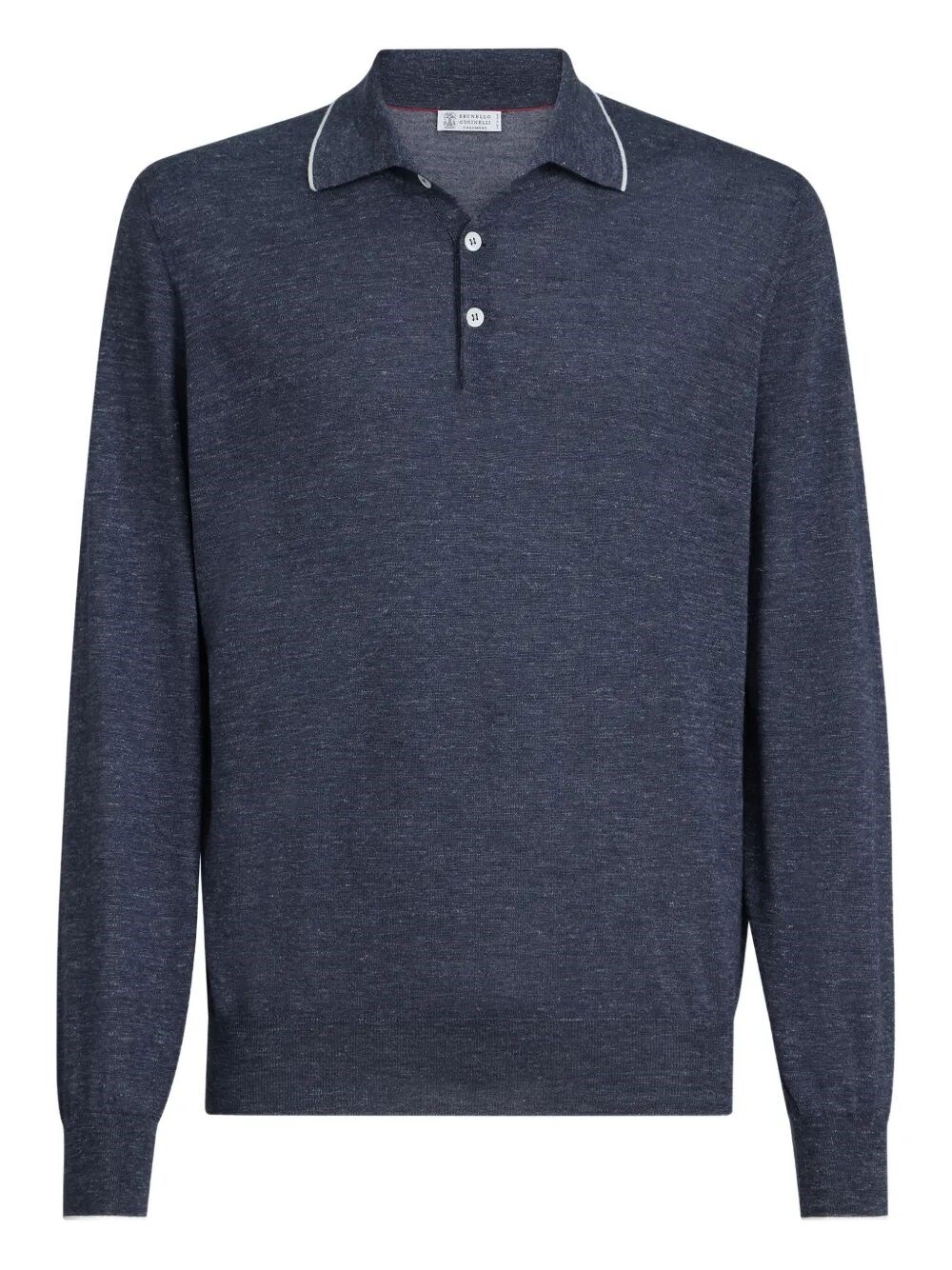 BRUNELLO CUCINELLI Long Sleeves Polo Shirt