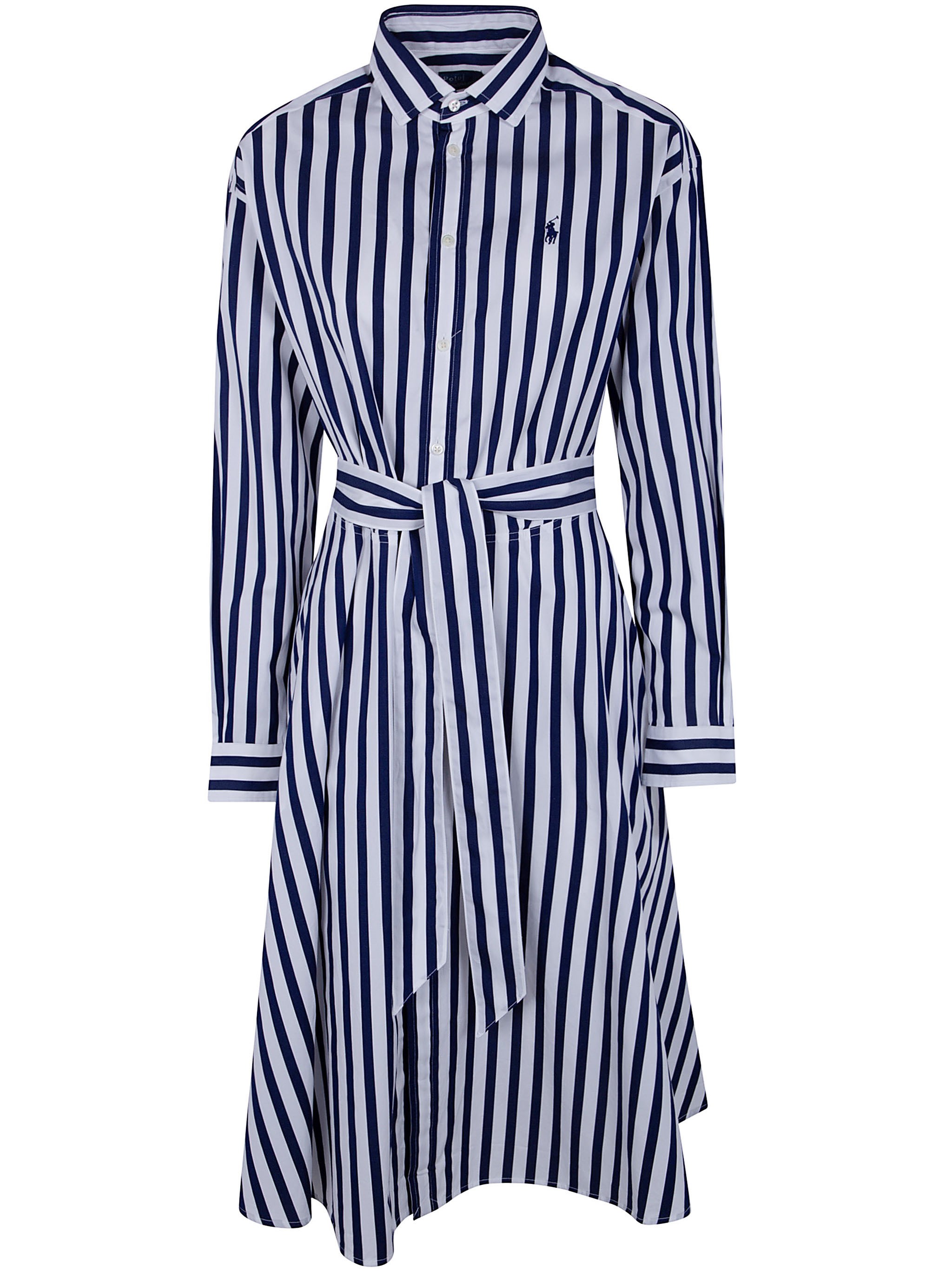 POLO RALPH LAUREN Long Sleeves Midi Day Dress