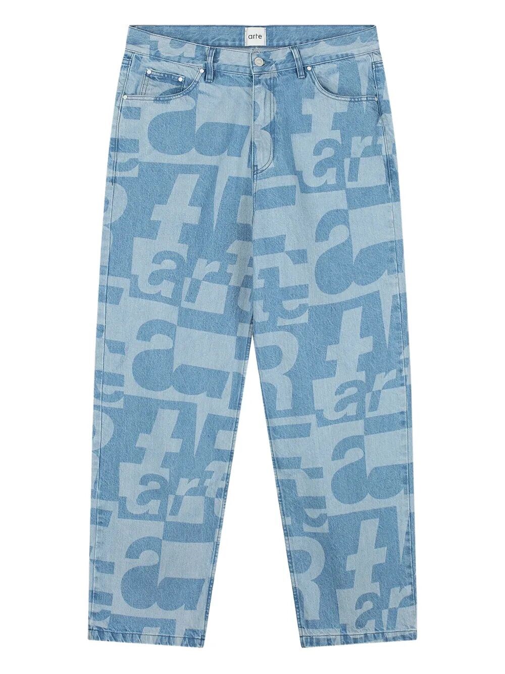 ARTE ANTWERP Denim "Allover" Pants