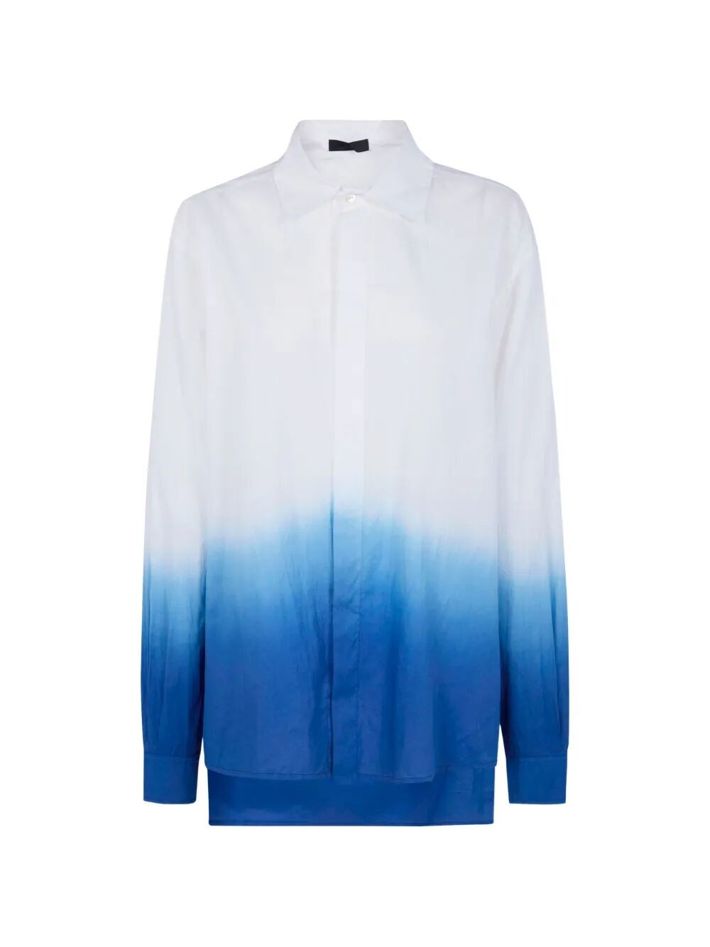 MARIA CALDERARA Shaded Cotton Muslin Shirt