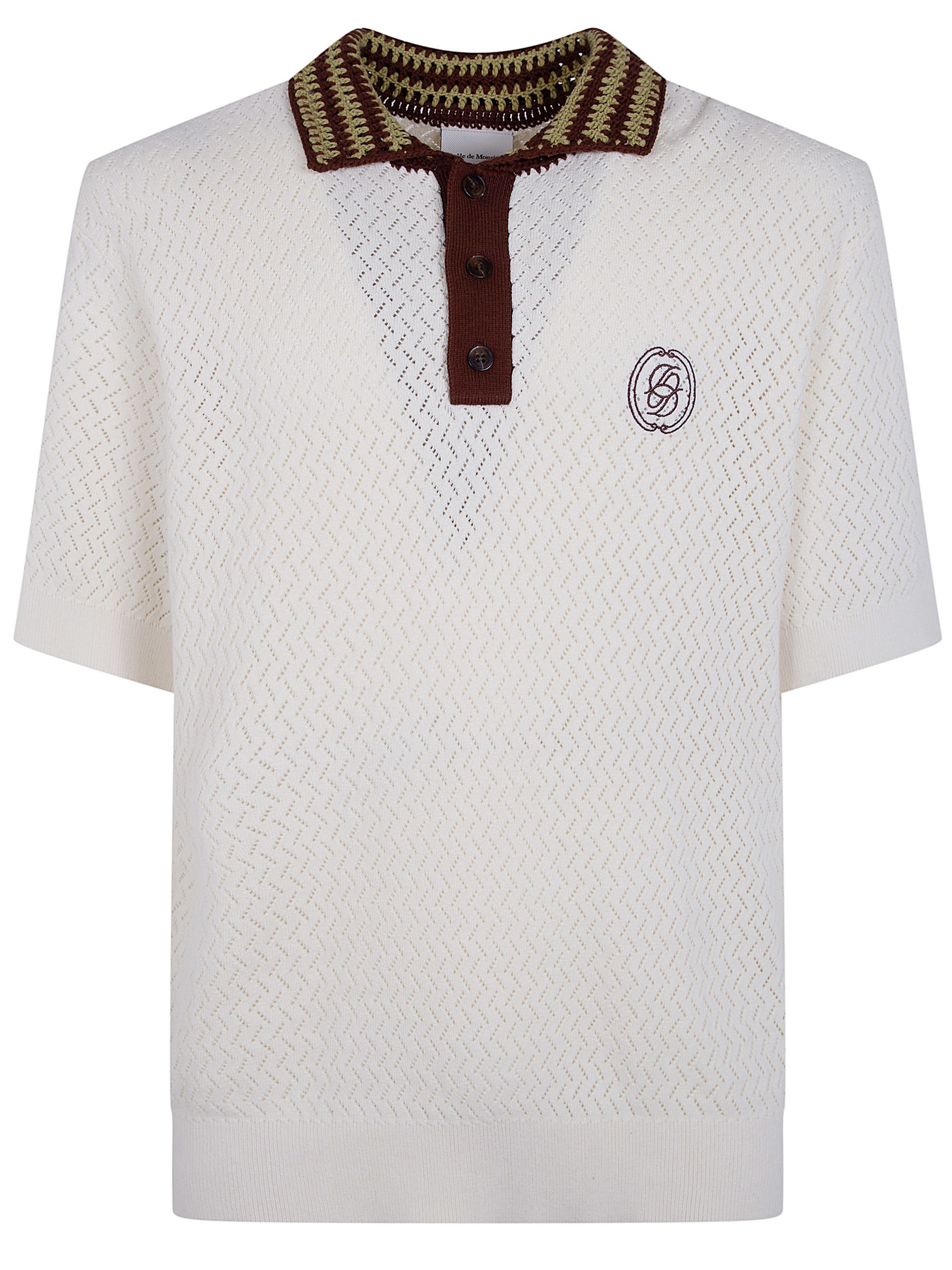 DROLE DE MONSIEUR "Ajouré D Miroir" Polo Shirt
