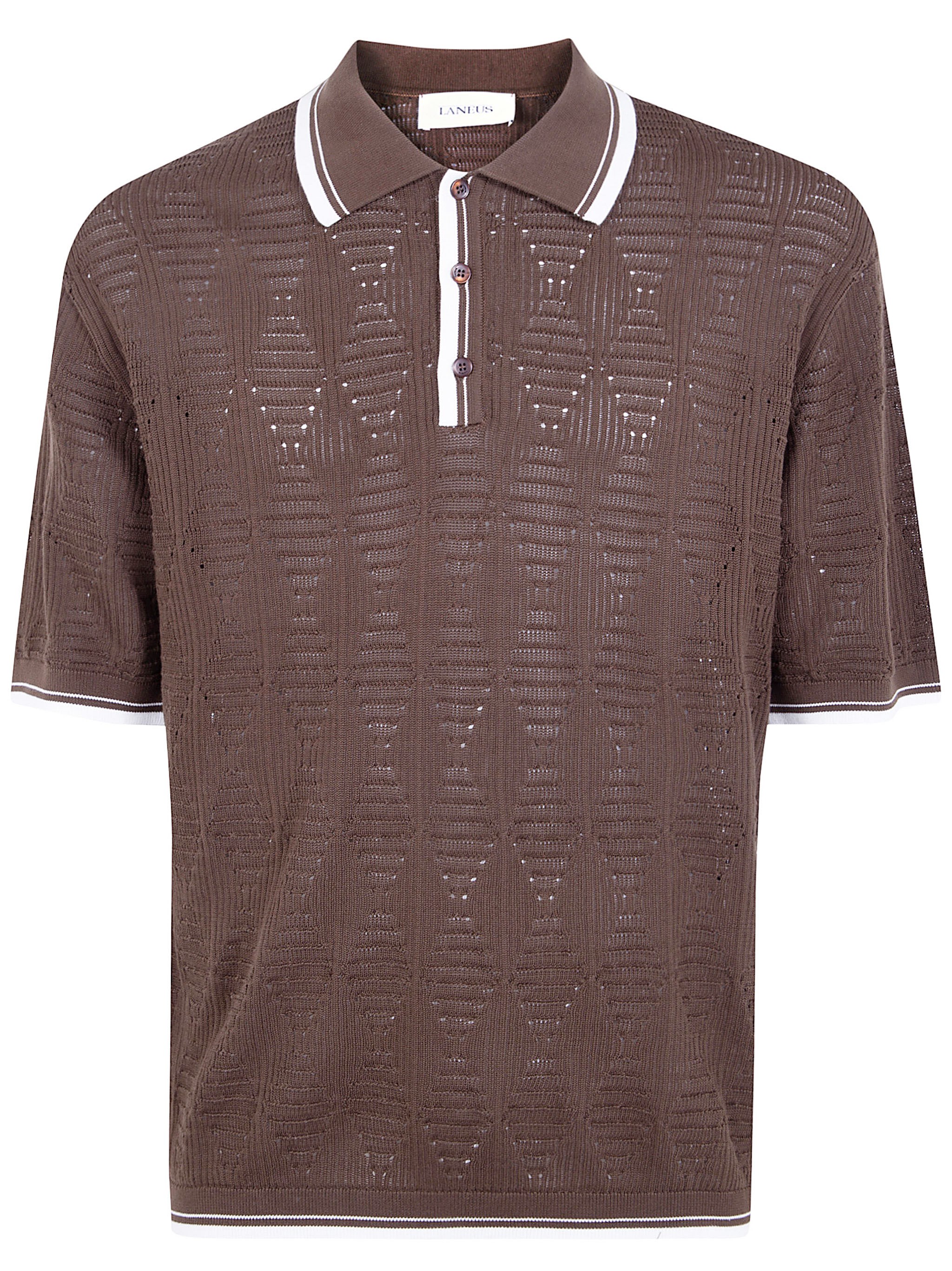 LANEUS Knitted Polo