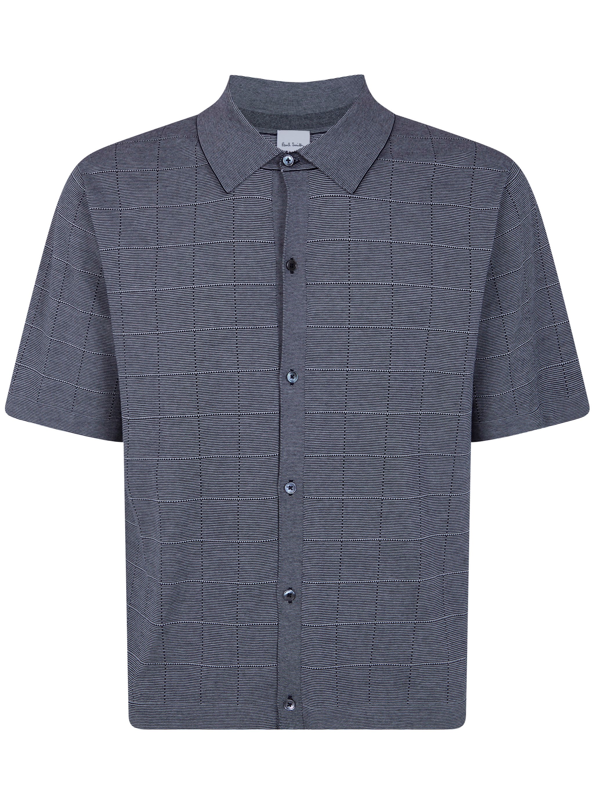 PAUL SMITH Mens Knitted Short Sleeves Shirt