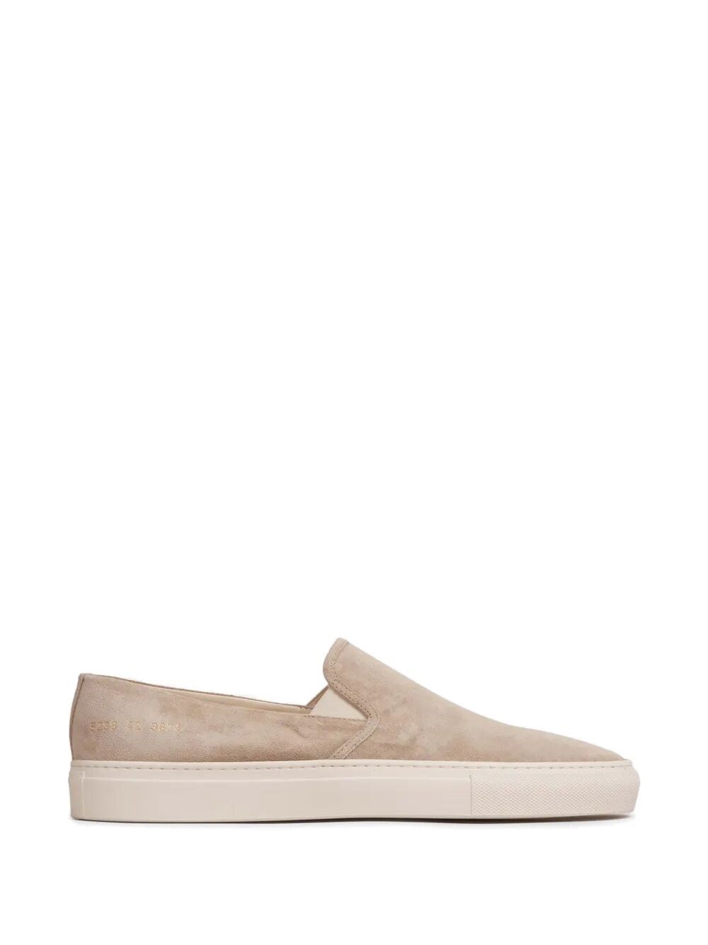 COMMON PROJECTS "Minimal" Slip On Low Profile Suede