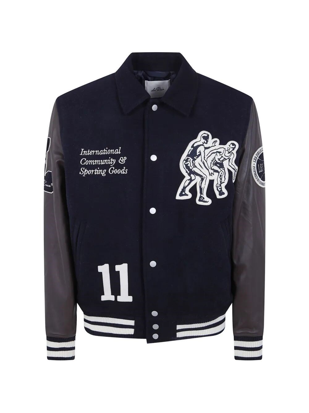 LES DEUX "Les Deux Varsity" Wool Jacket