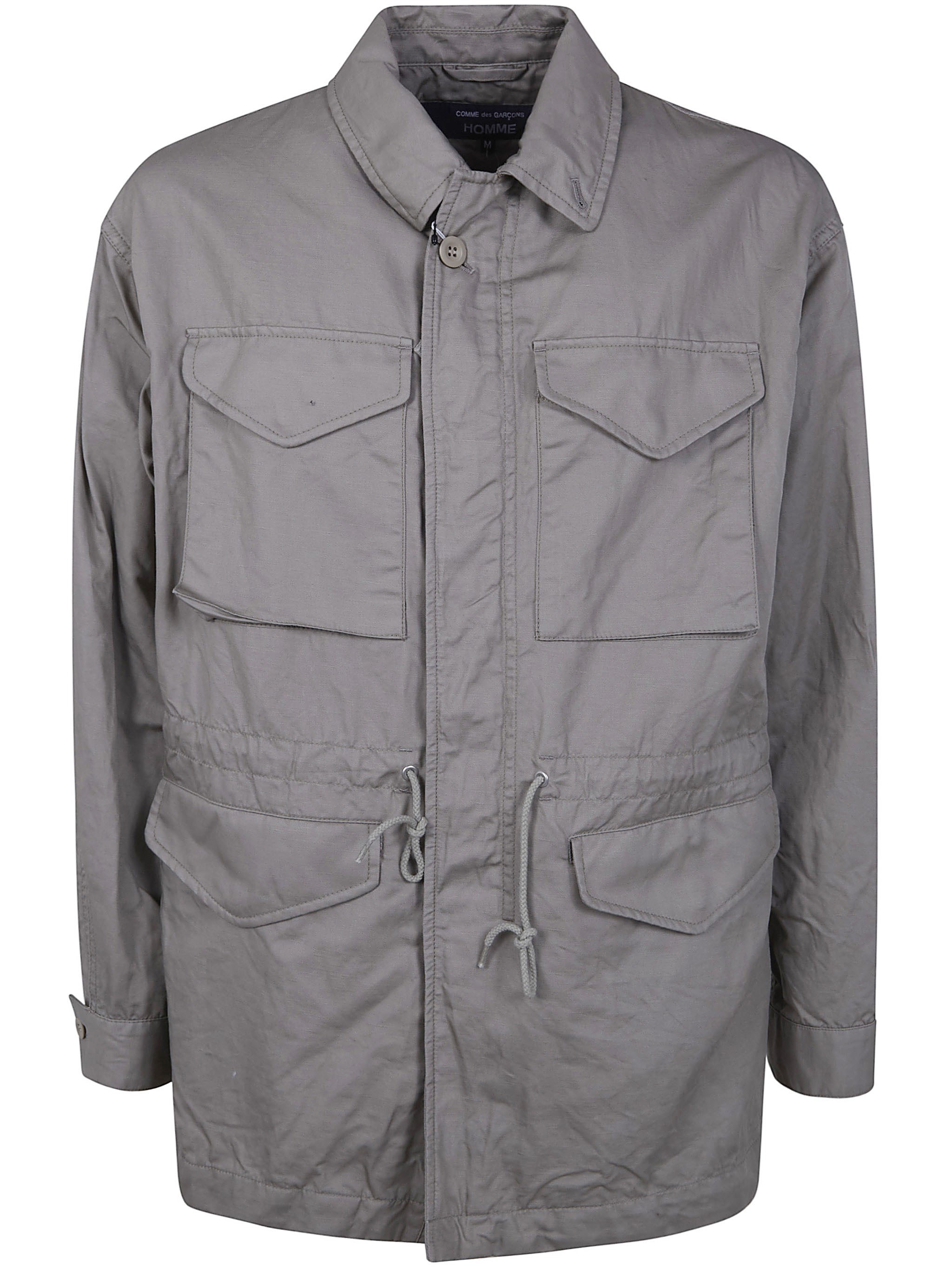 Comme Des Garcons Homme Cotton & Linen Jacket