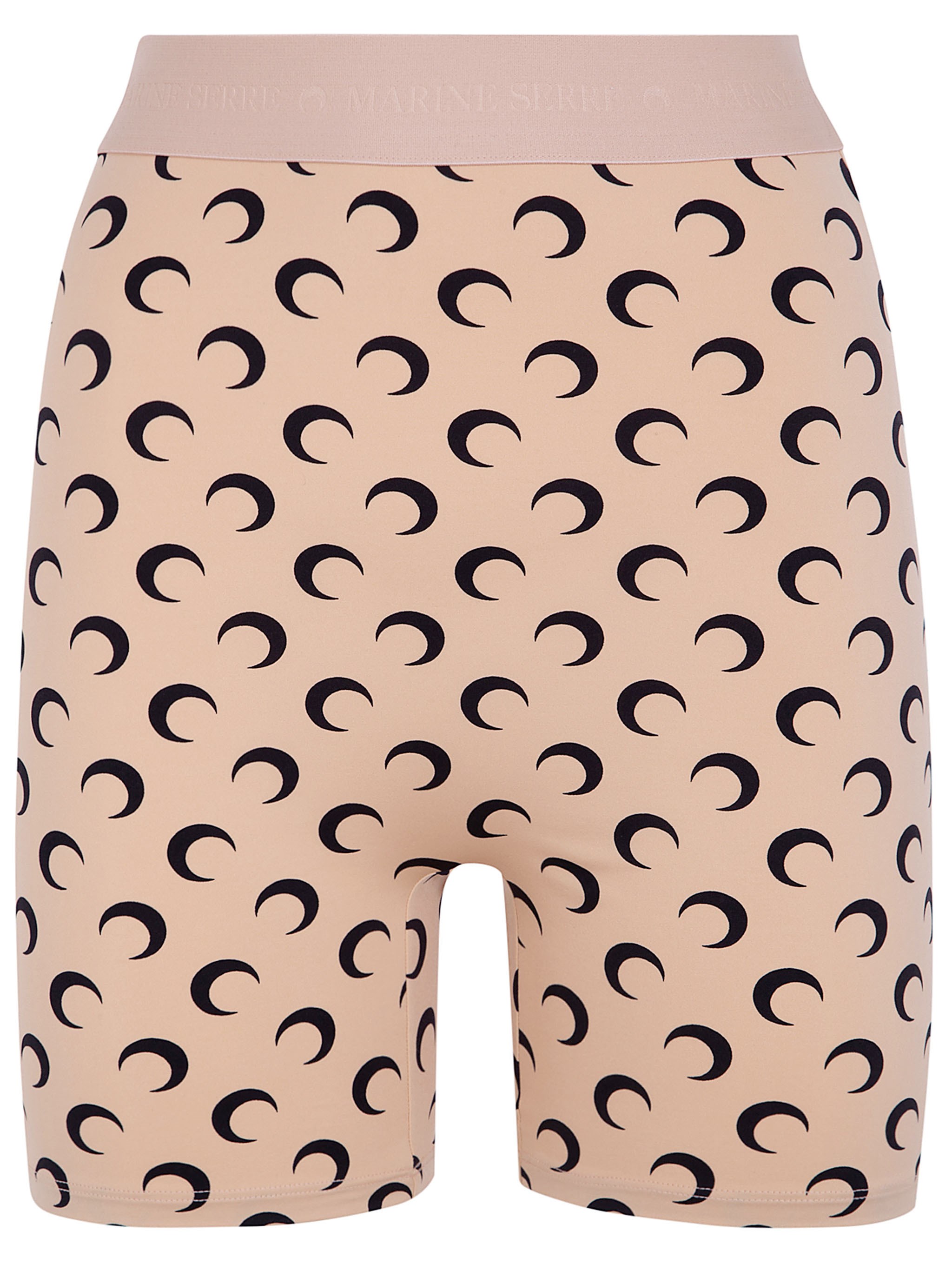 Minishorts de jersey con estampado Moon de MARINE SERRE